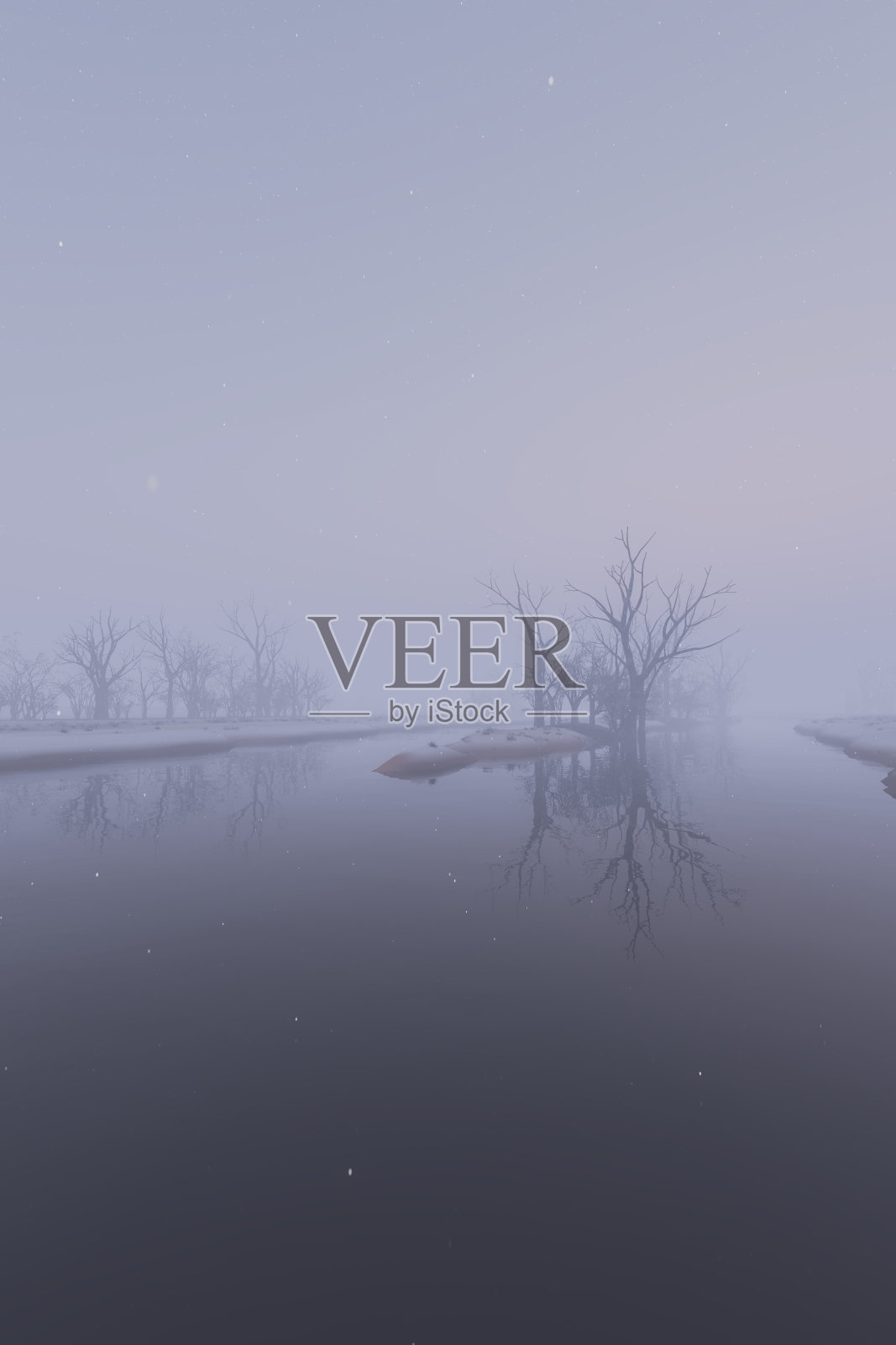 雪湖上的日落照片摄影图片