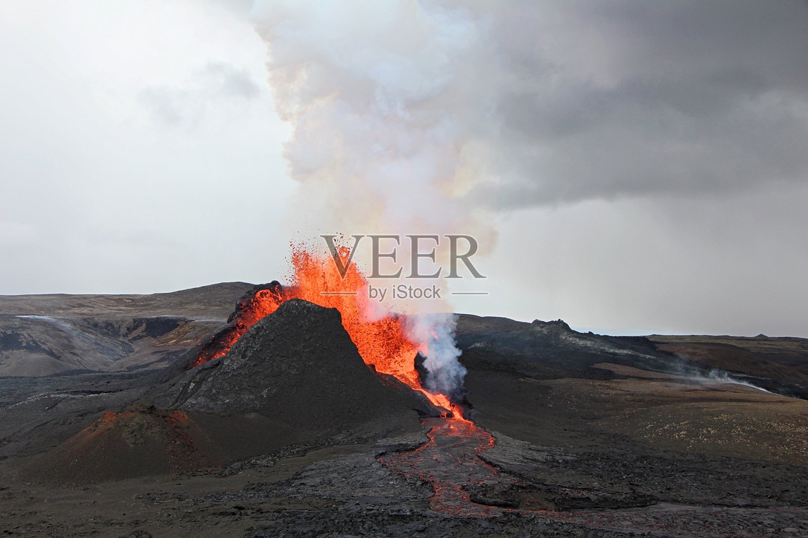 火山照片摄影图片
