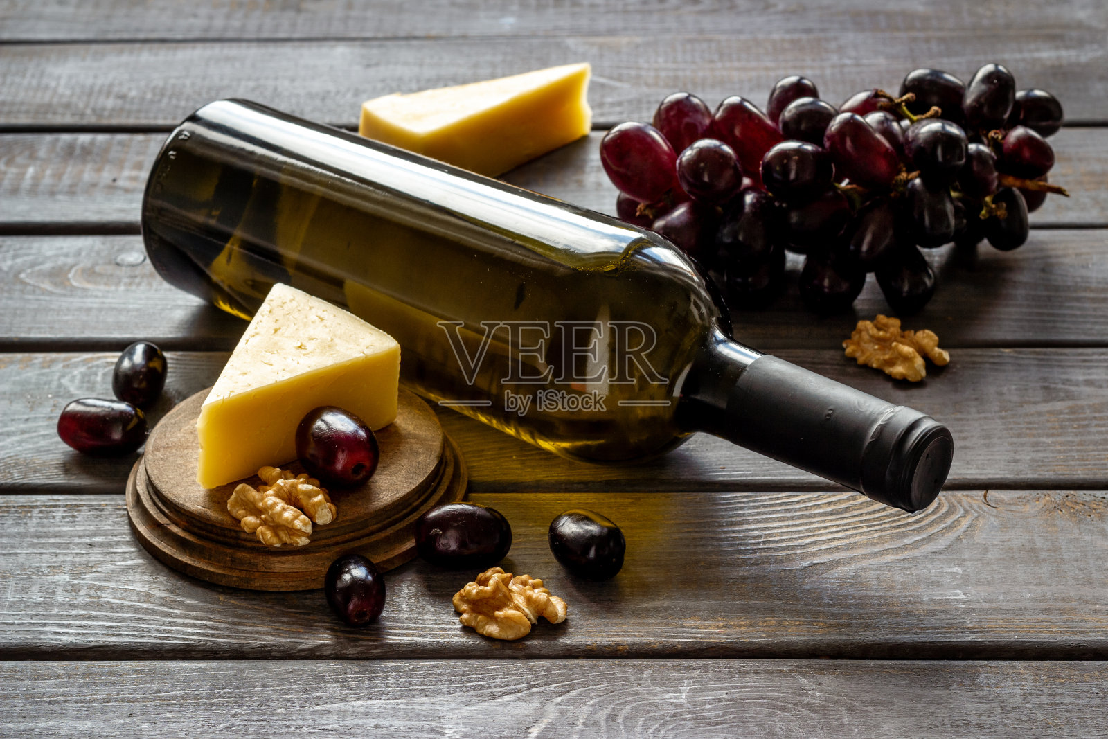 葡萄酒瓶,靠近照片摄影图片