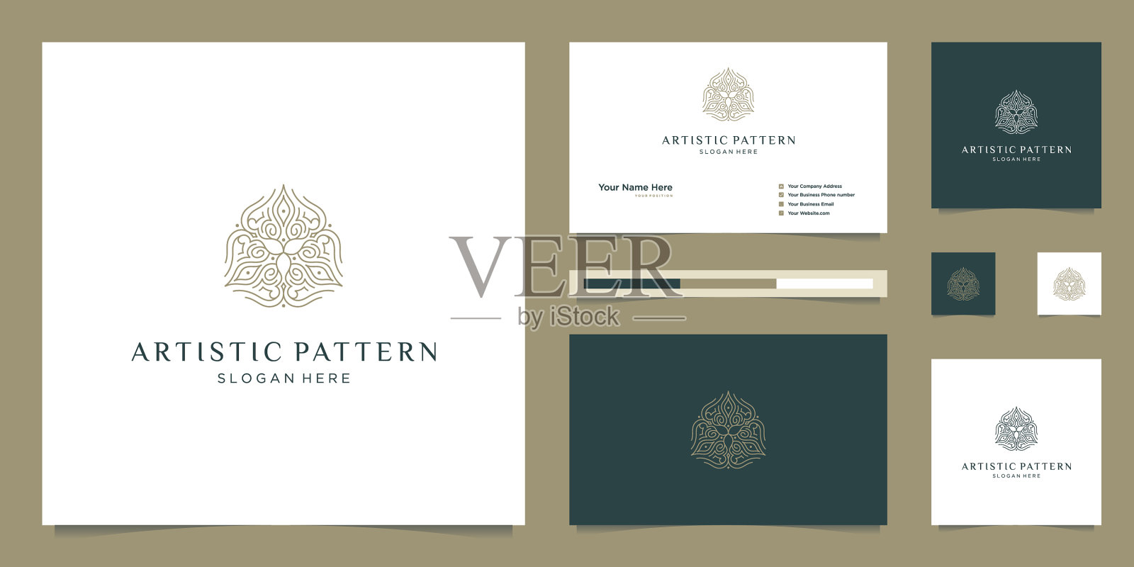 几何线条、艺术图案、标志设计插画图片素材