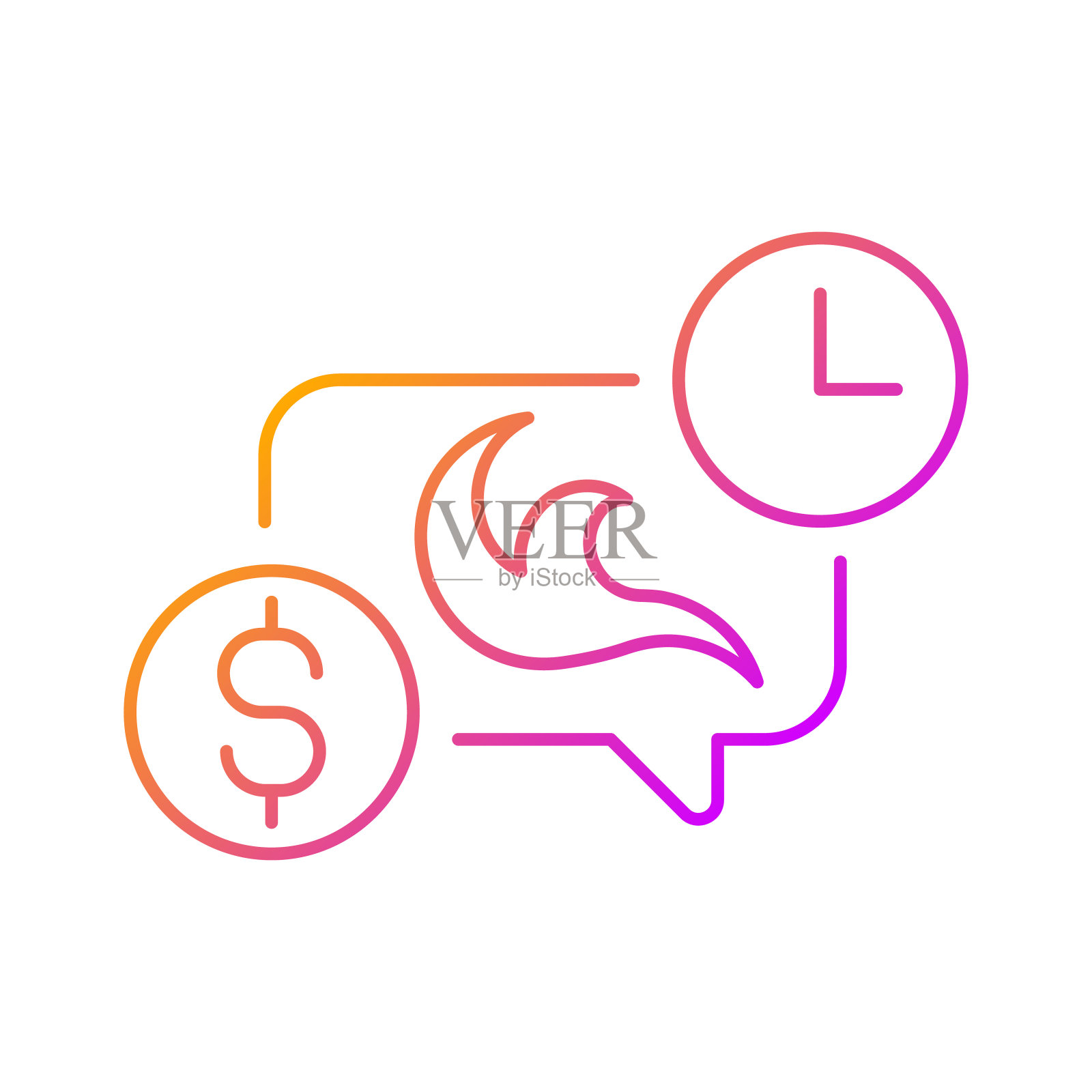 纹身常见问题渐变线性矢量图标图标素材