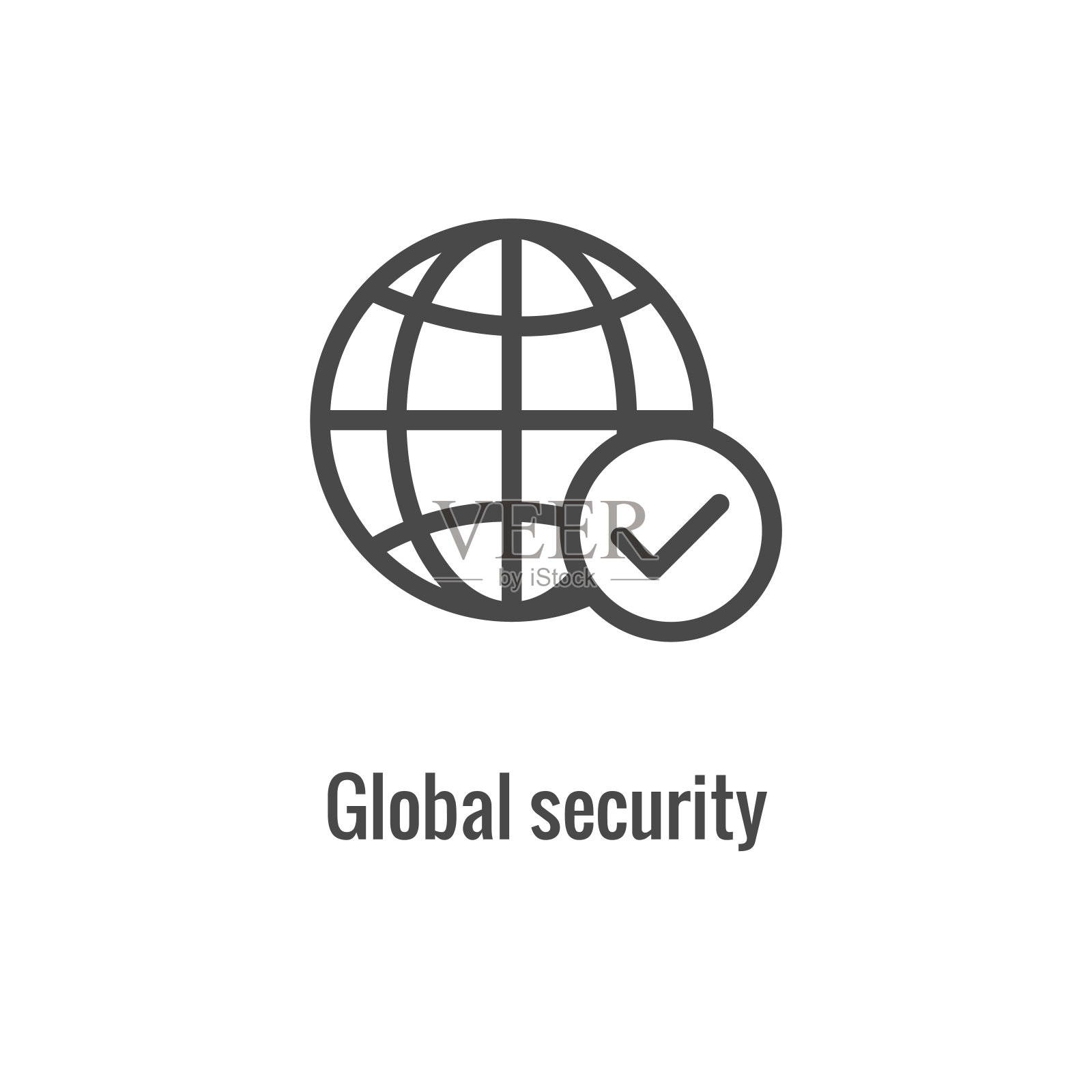 认证道德黑客图标显示安全和黑客想法插画图片素材