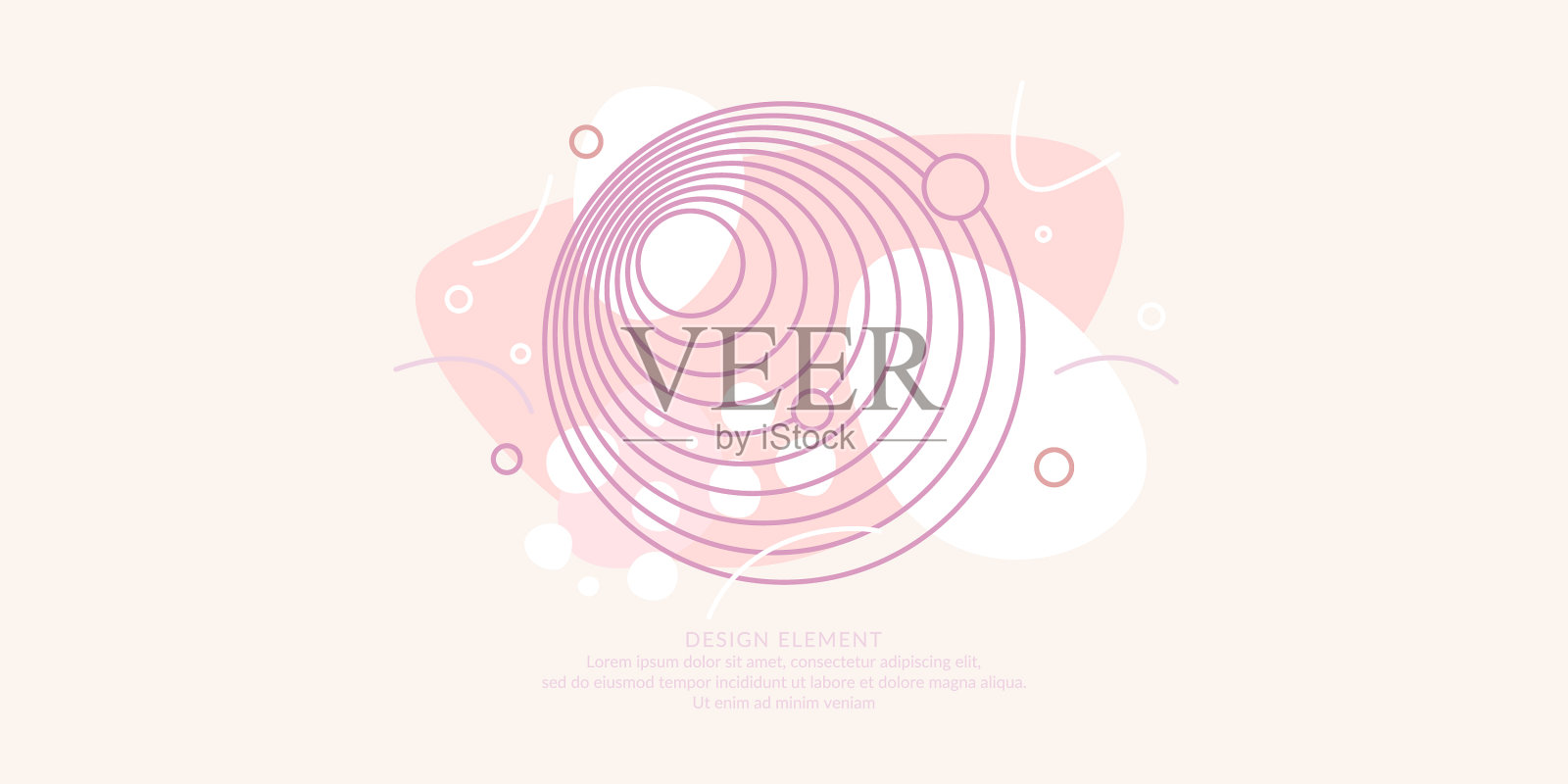 动态波浪海报插画图片素材