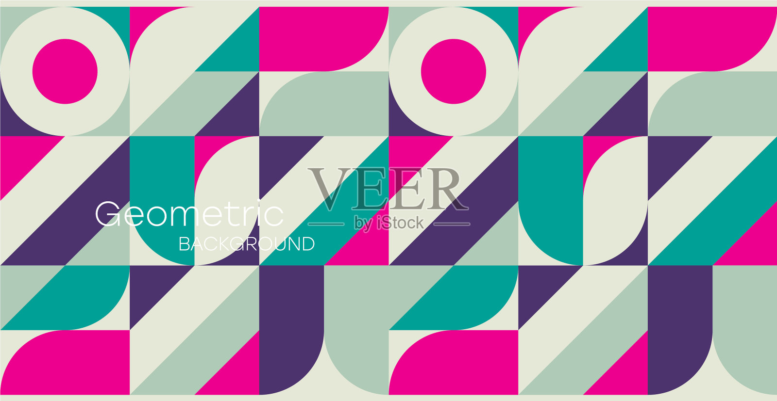 抽象的几何背景插画图片素材