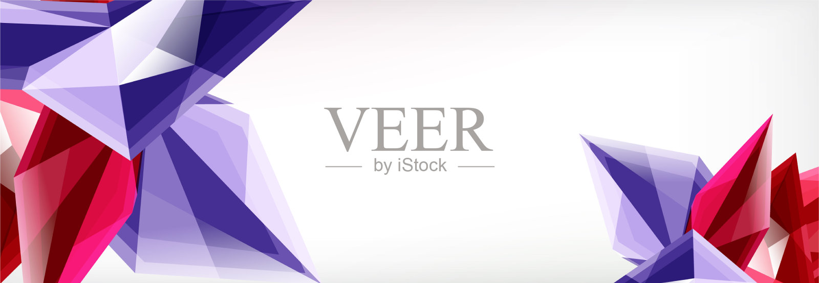 三维三角形和金字塔抽象插画图片素材