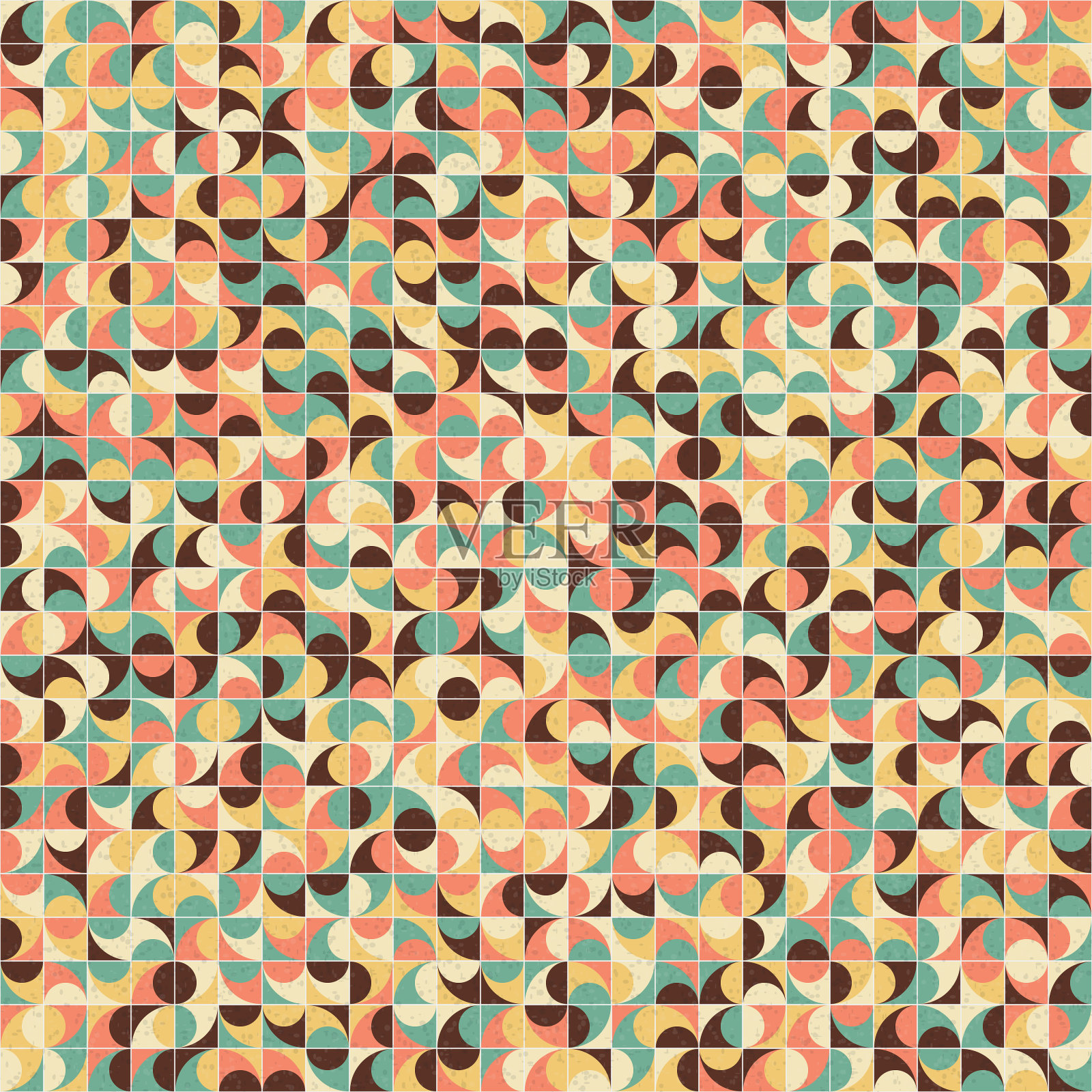 抽象几何图案生成计算艺术插图插画图片素材