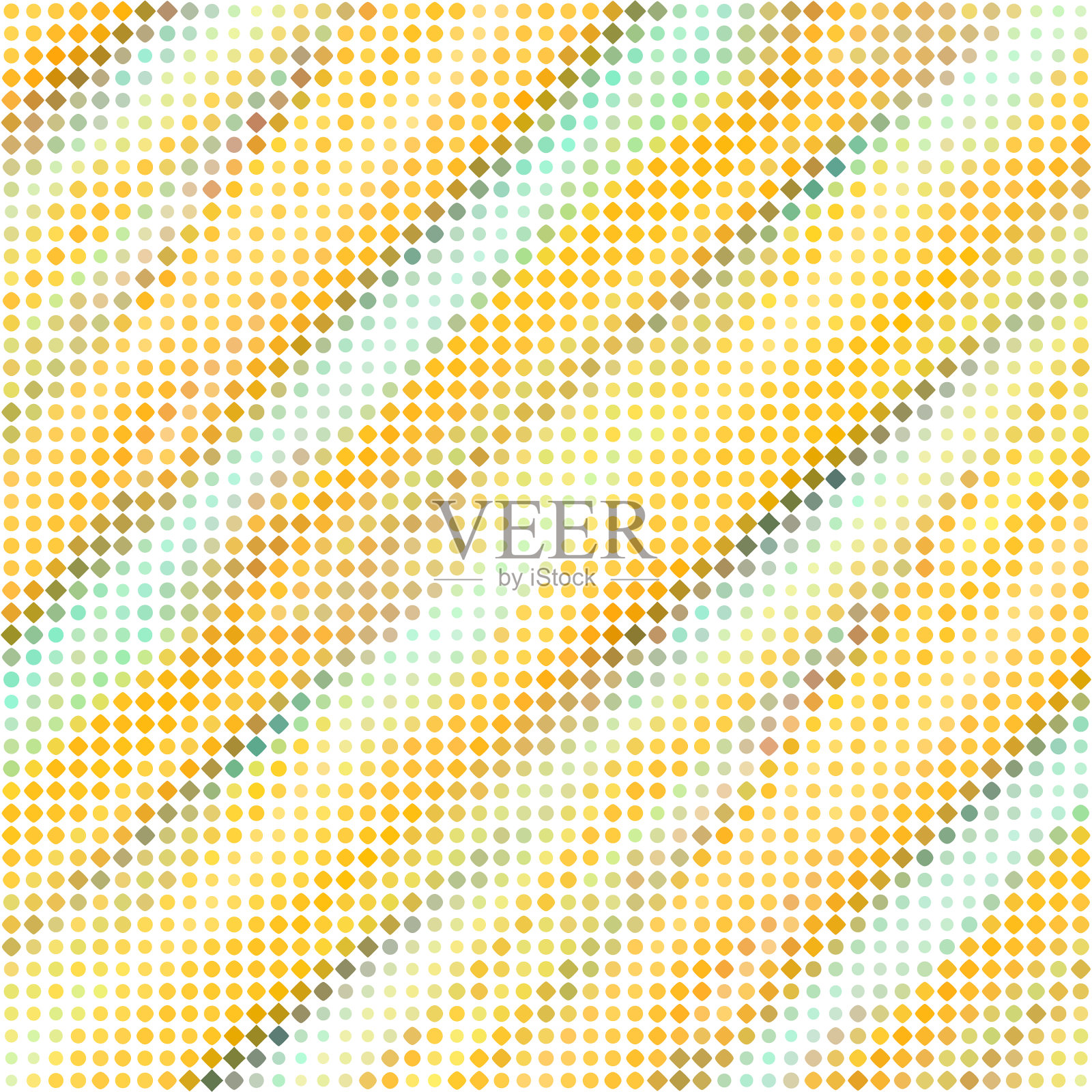 无缝模式与虚点几何绘图插画图片素材