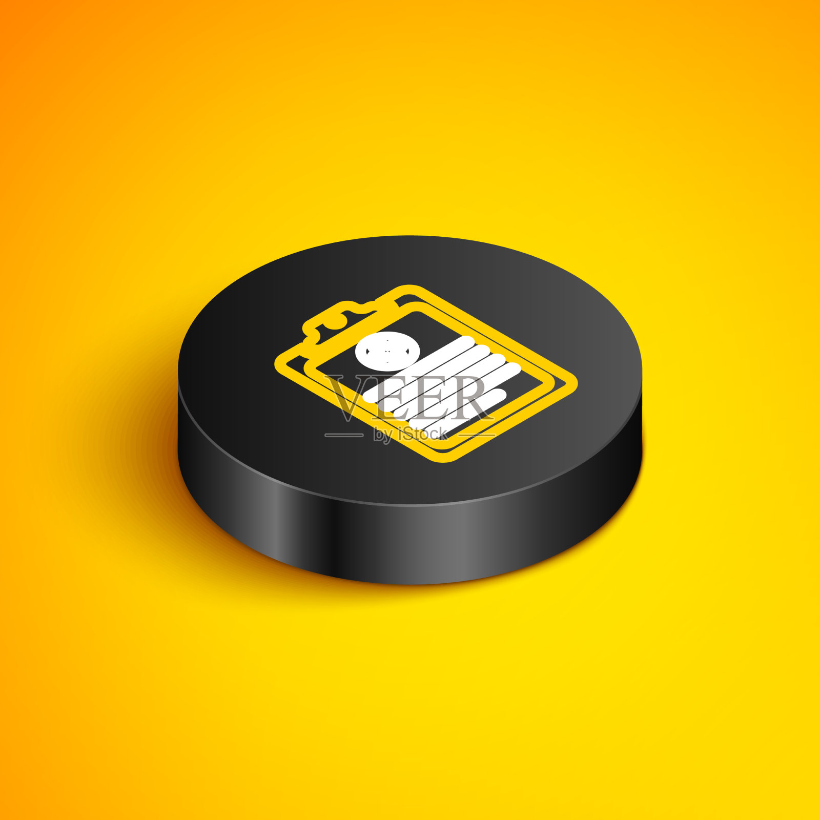 等距线医用剪贴板与临床图标素材