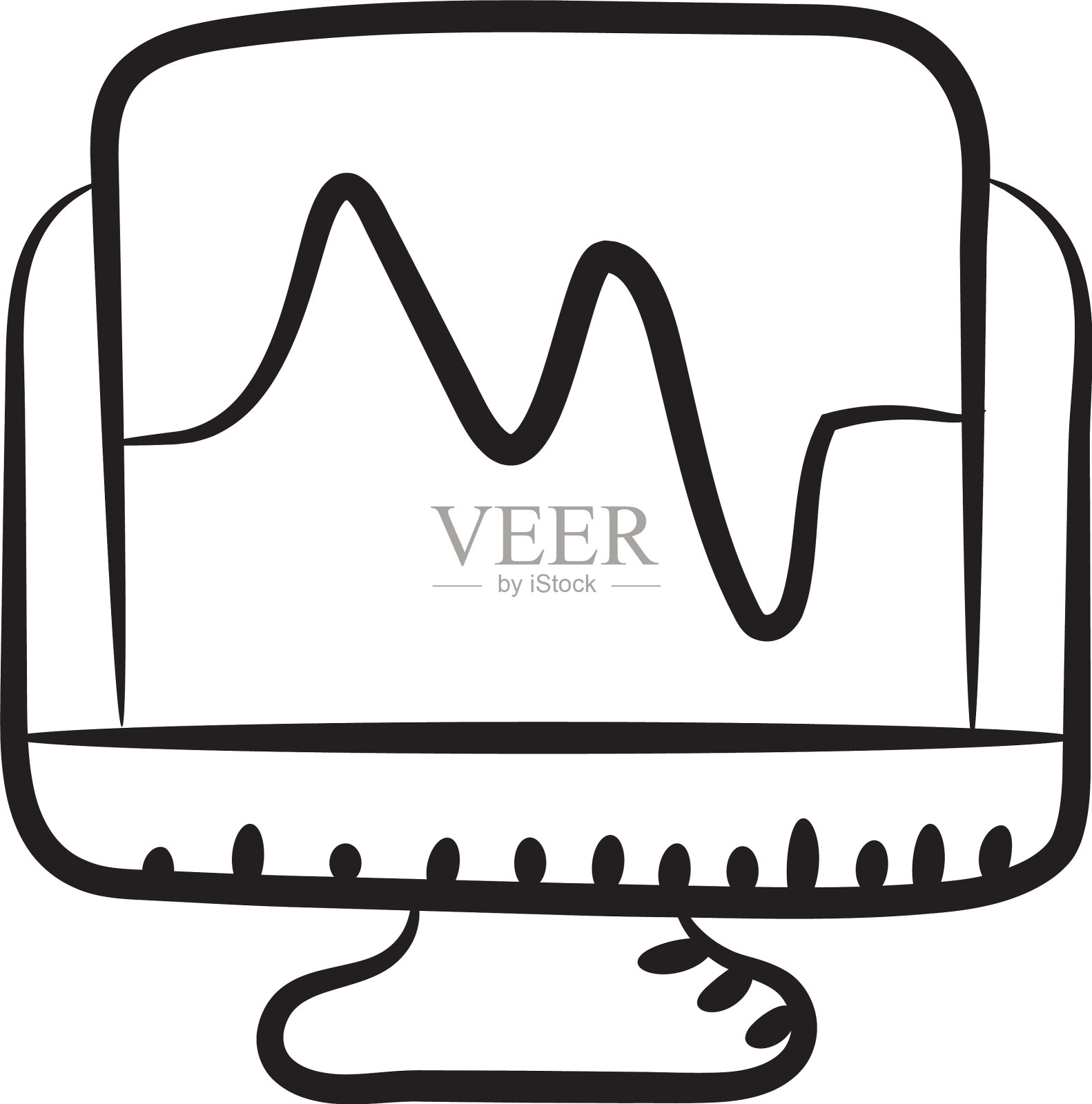 在线统计插画图片素材