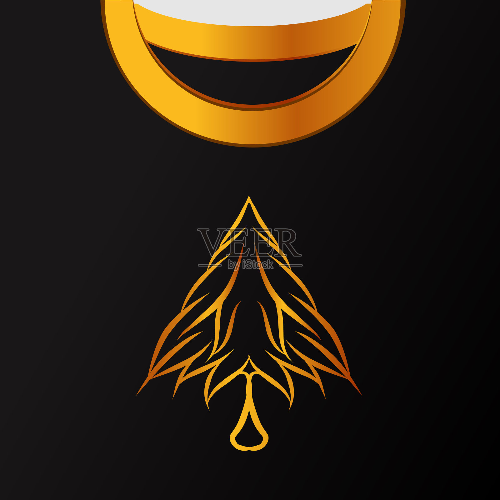 圣诞背景和新年贺卡插画图片素材