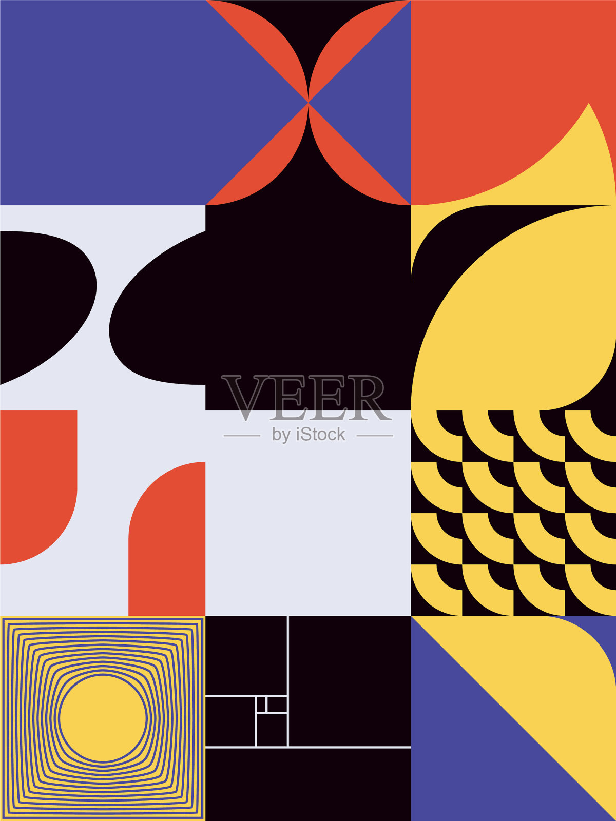 技术抽象图案设计插画图片素材