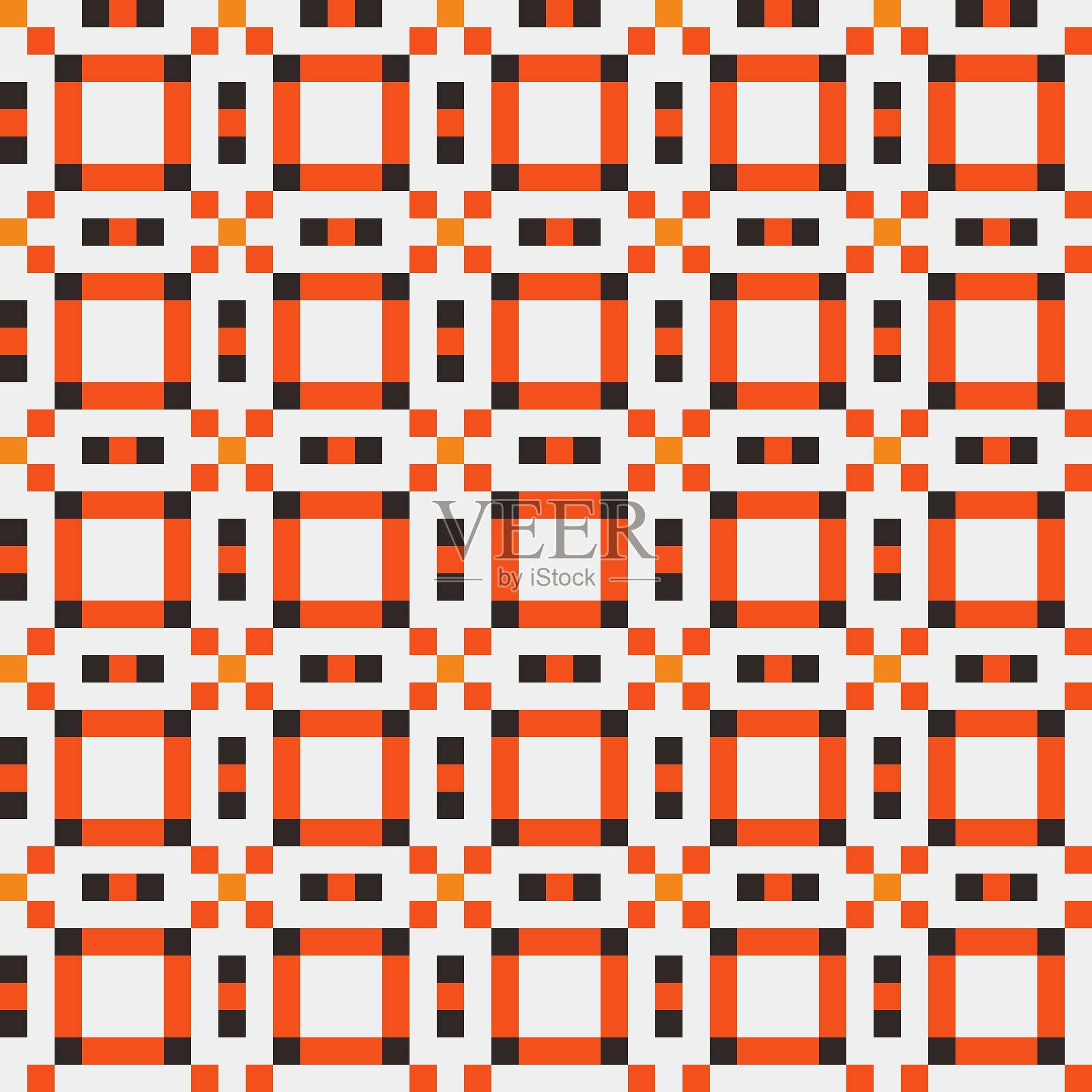 抽象交叉图案点生成计算艺术插图插画图片素材