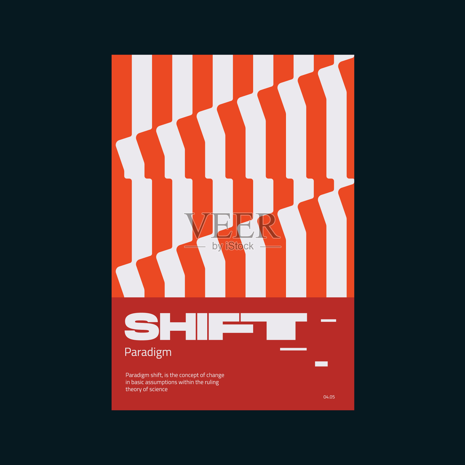 Meta现代瑞士美学海报设计插画图片素材