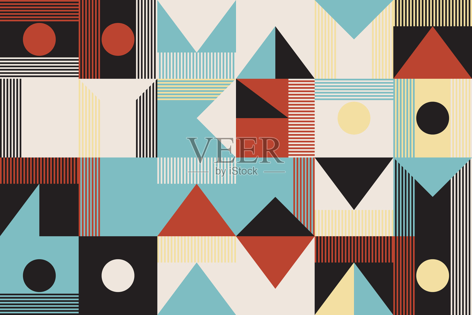 新现代主义艺术品图案设计插画图片素材