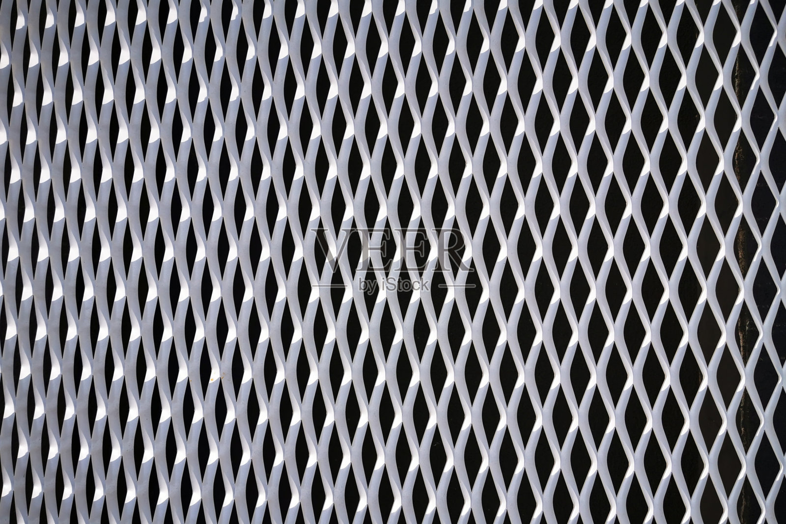 新型钢格织构照片摄影图片