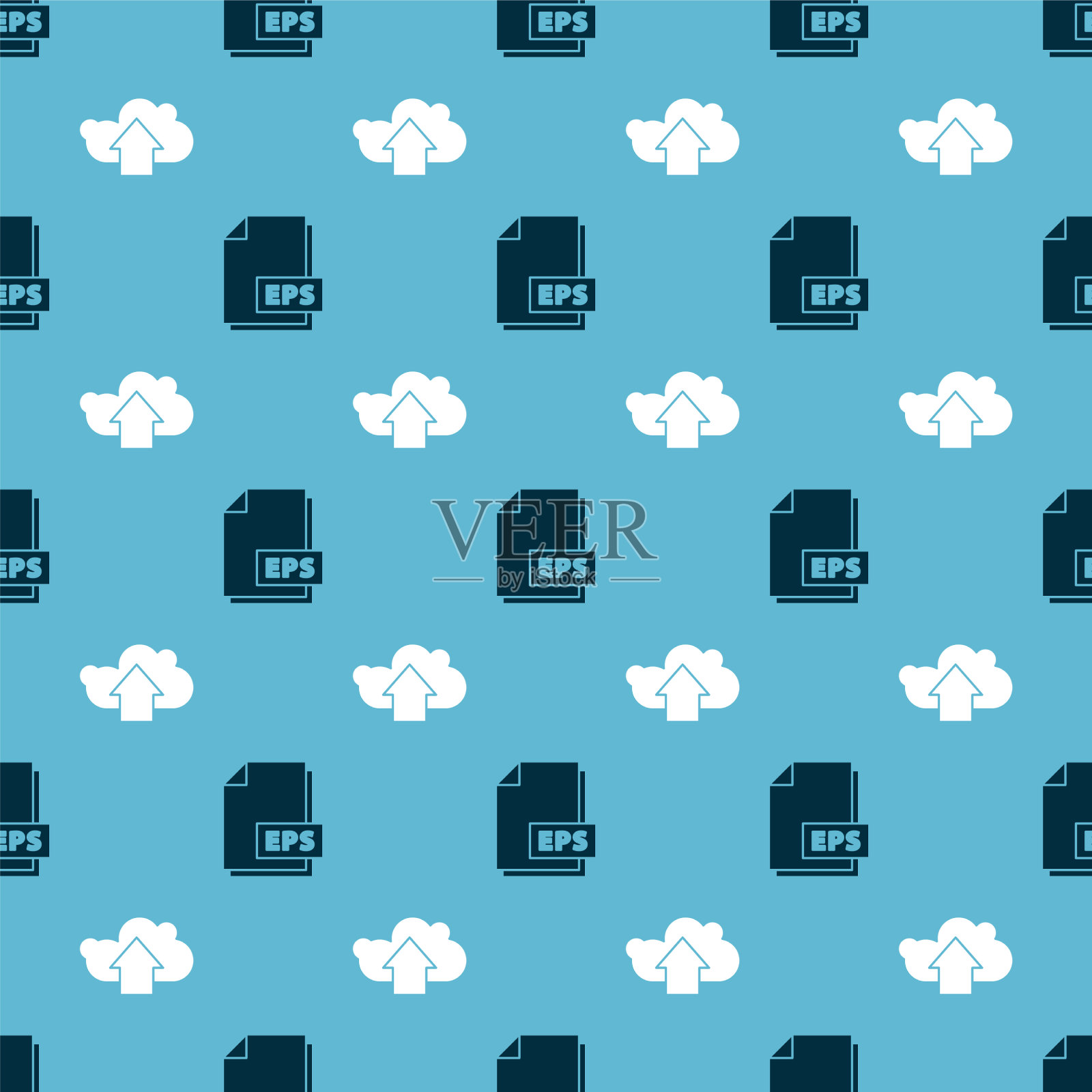 设置eps文件文档和云无缝上传图标素材