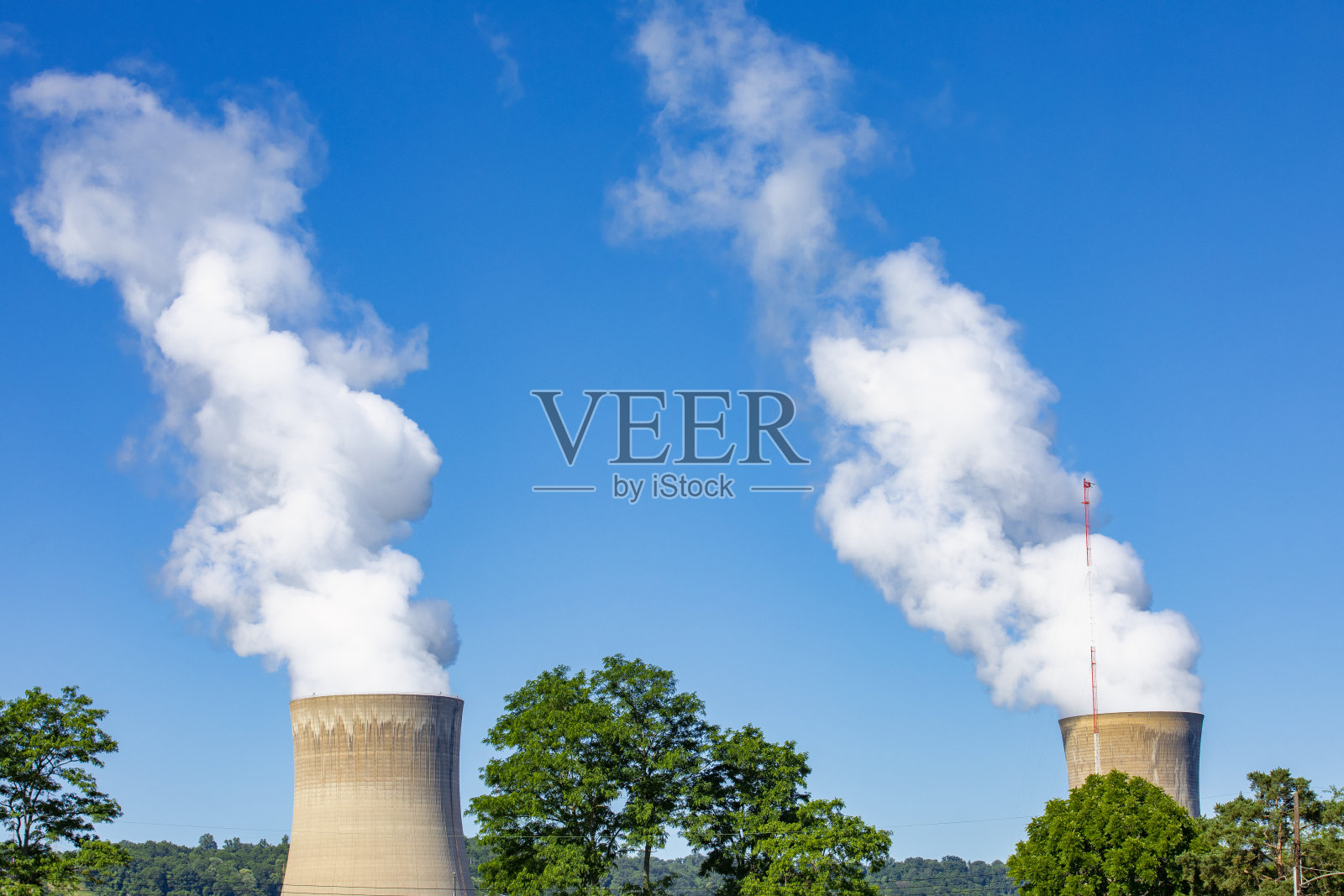 核能的塔照片摄影图片