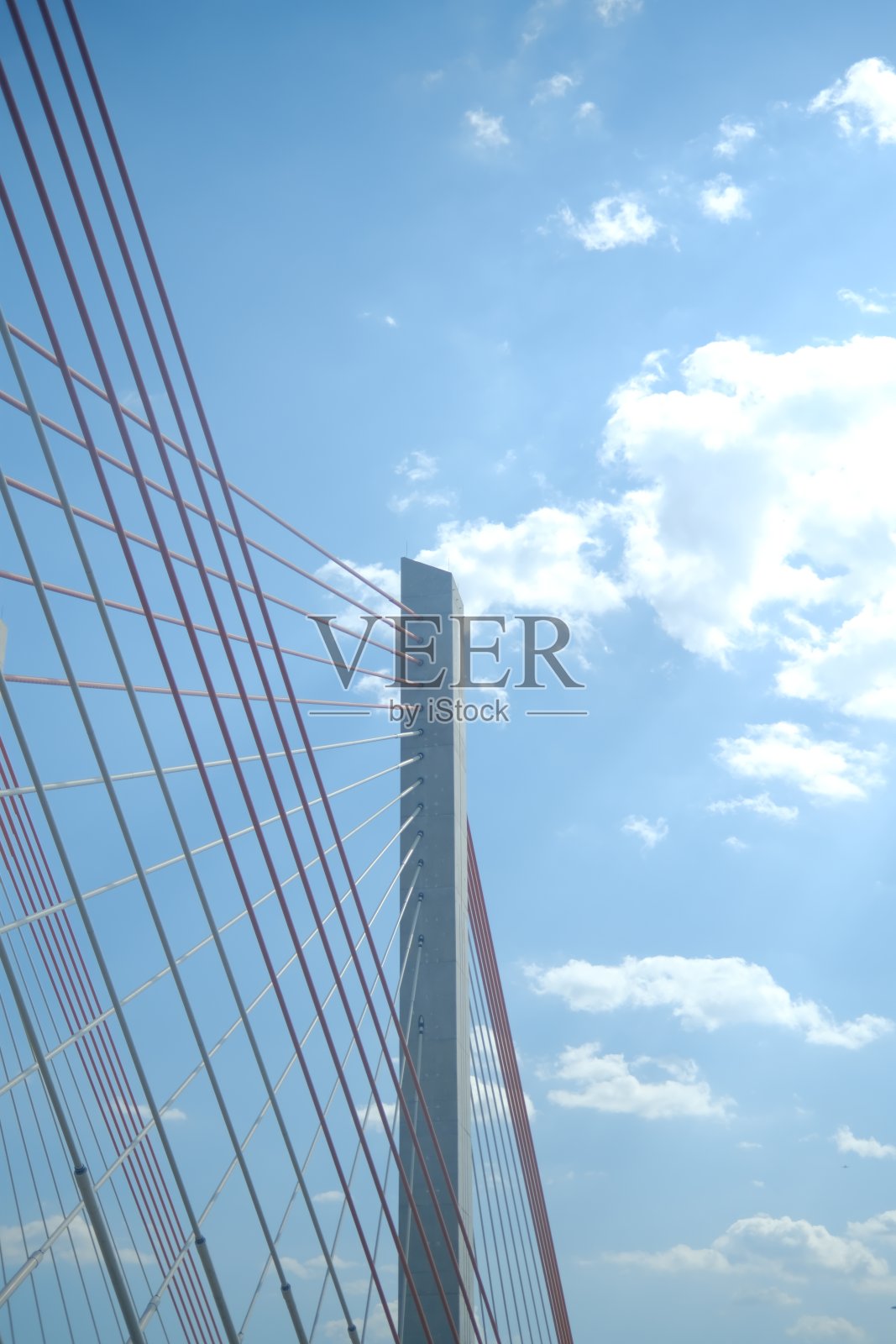 布鲁克林威廉斯堡大桥的吊桥缆索照片摄影图片