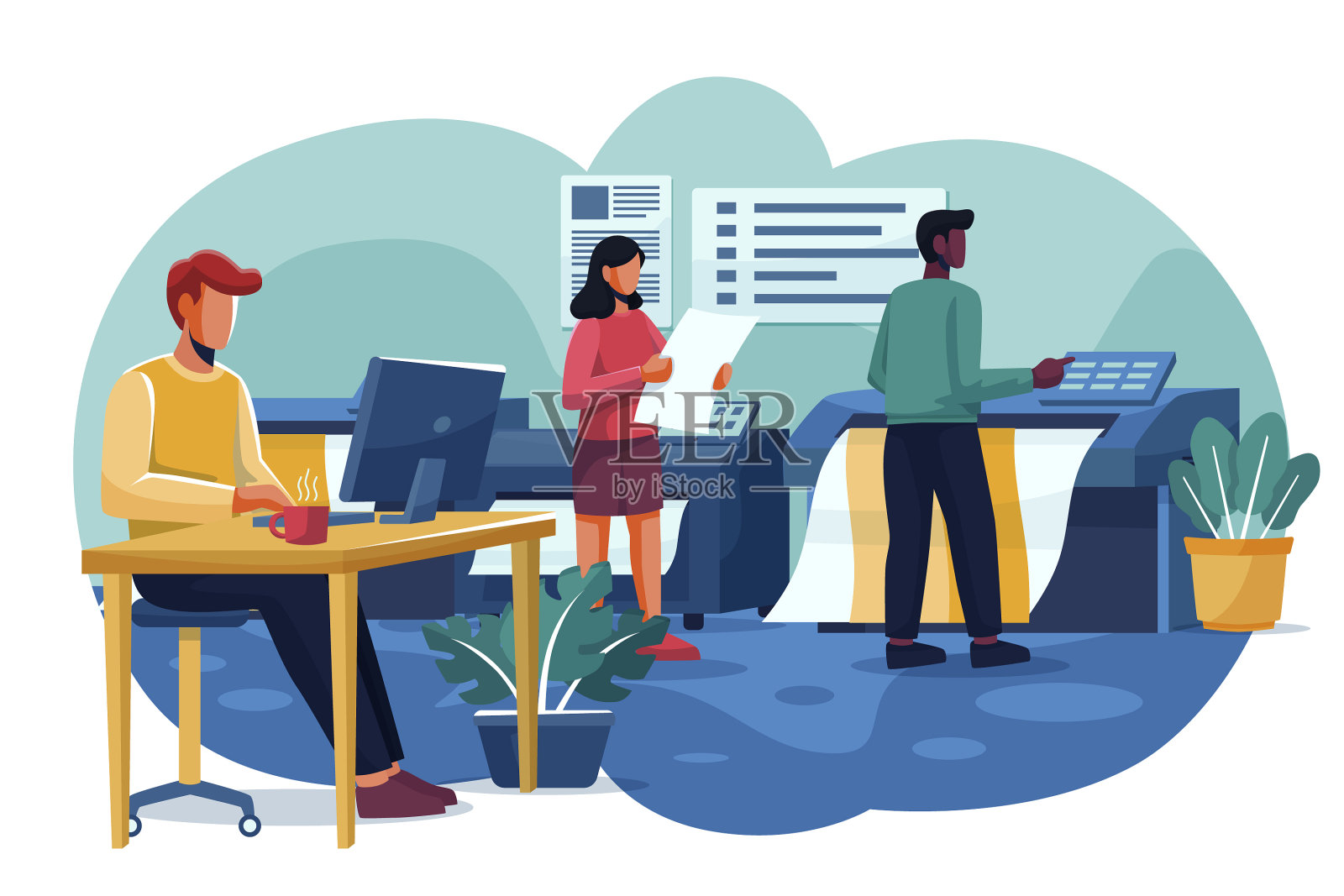 印刷行业设计元素图片