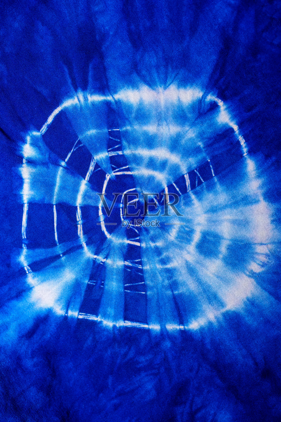 背景用扎染织物的纹理照片摄影图片