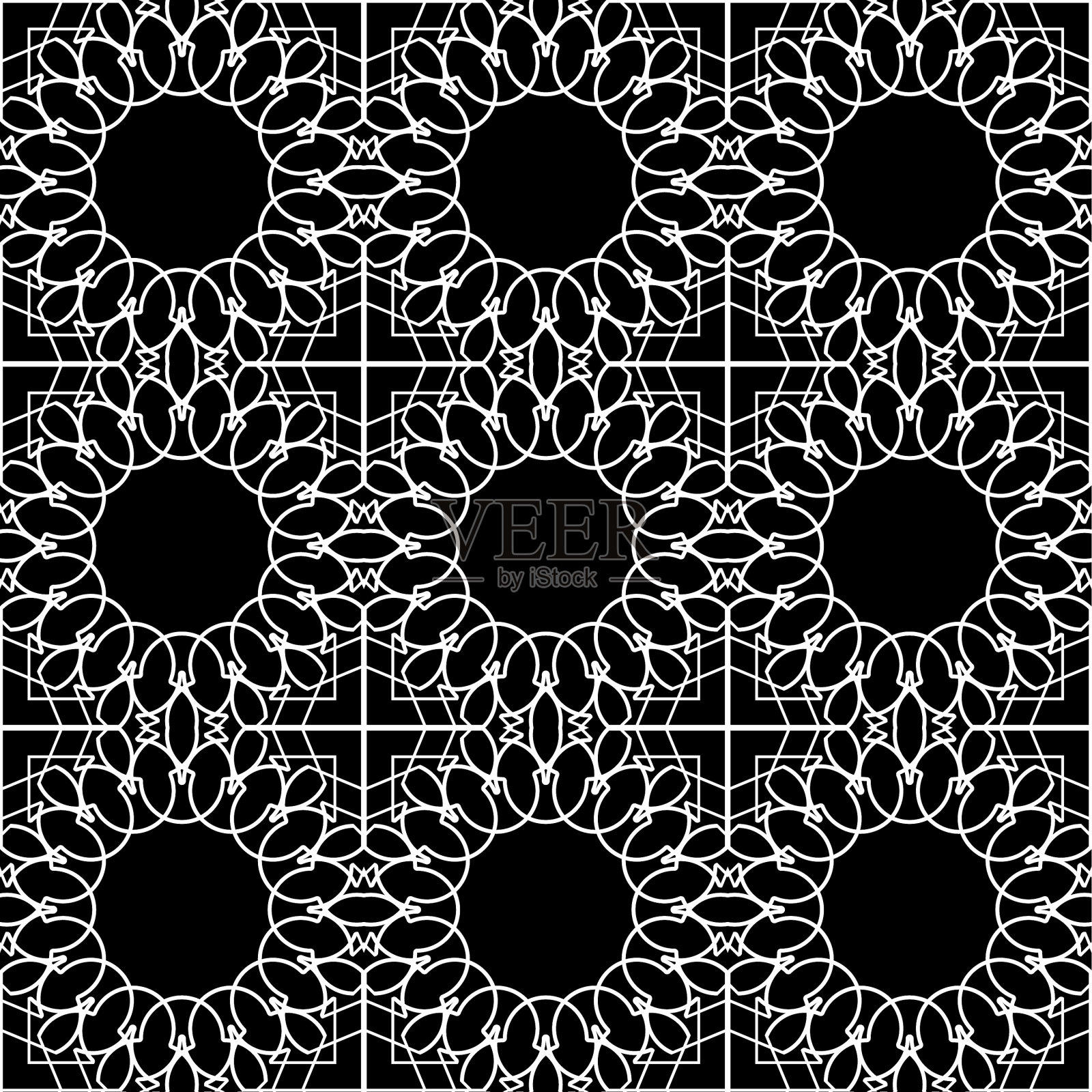 设计无缝花纹插画图片素材