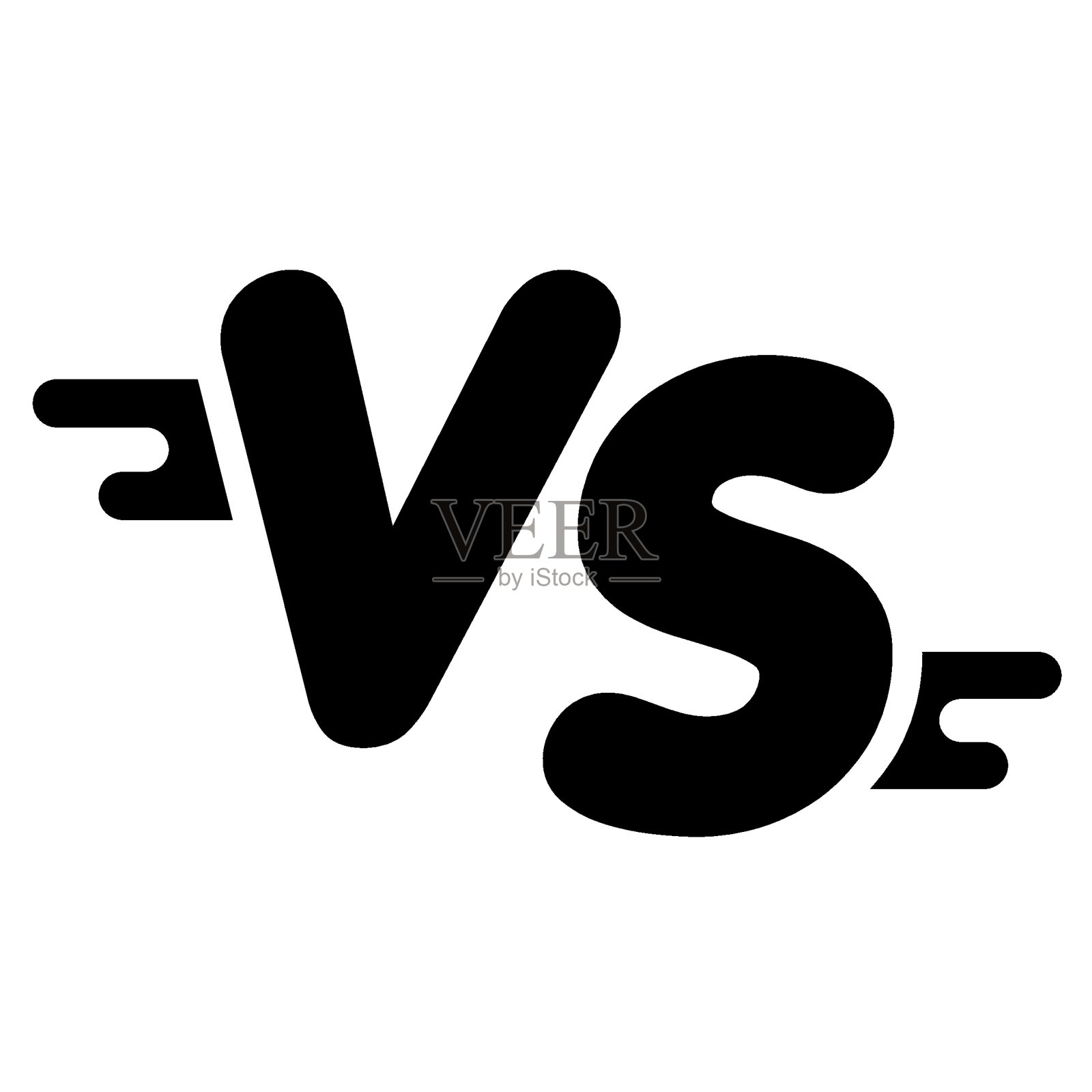 VS VS图标。和战斗元素。对字母符号。战斗,对抗,一起,对峙,对抗,比赛,游戏,最后的战斗。矢量插图。插画图片素材