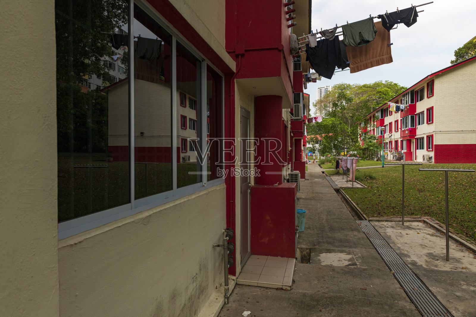 新加坡公共住房照片摄影图片