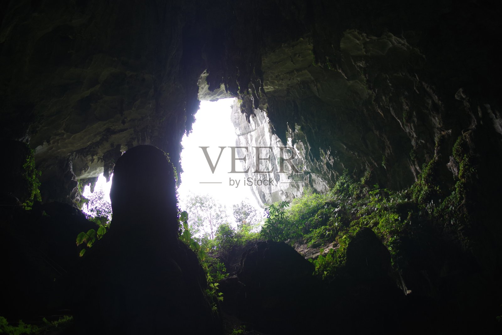 包沙捞越的仙洞照片摄影图片