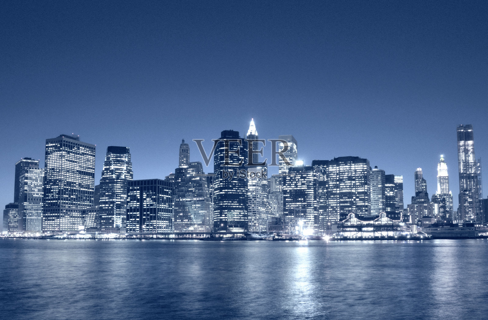 曼哈顿下城,纽约。照片摄影图片