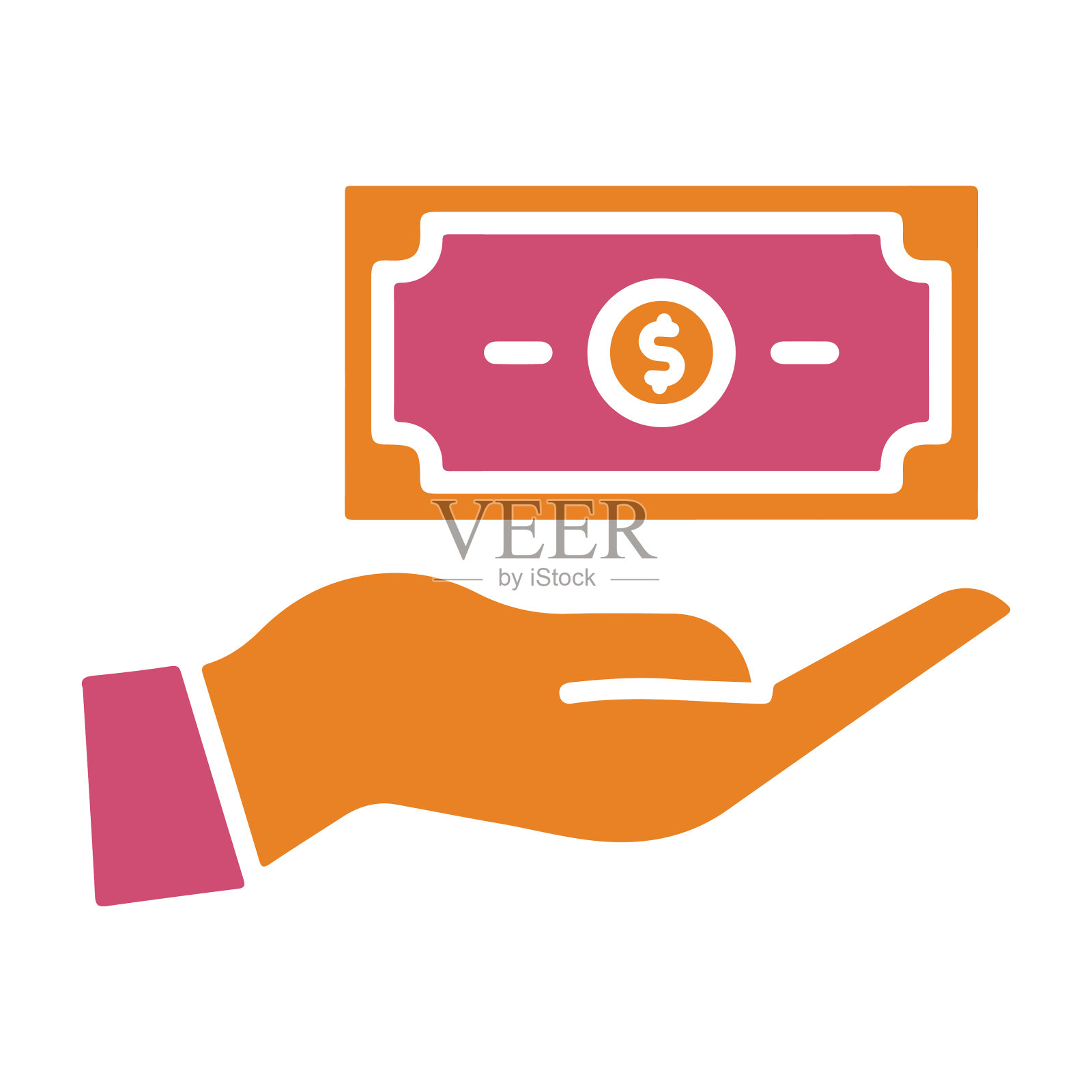 货币,金钱,金融,支付,现金图标插画图片素材