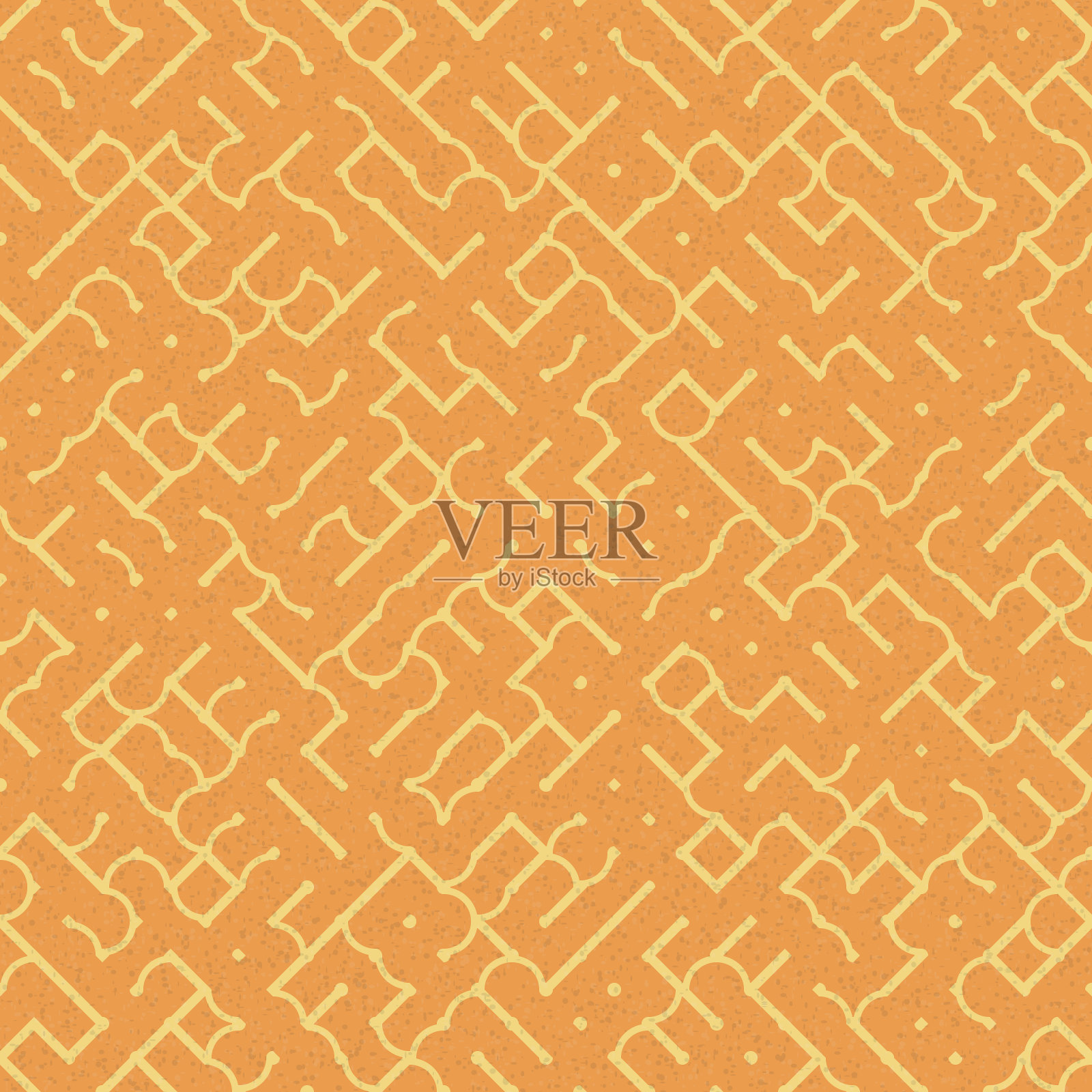 抽象几何图案生成计算艺术插图插画图片素材