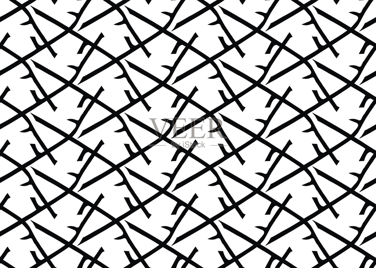 纹理背景无缝图案手绘插画图片素材