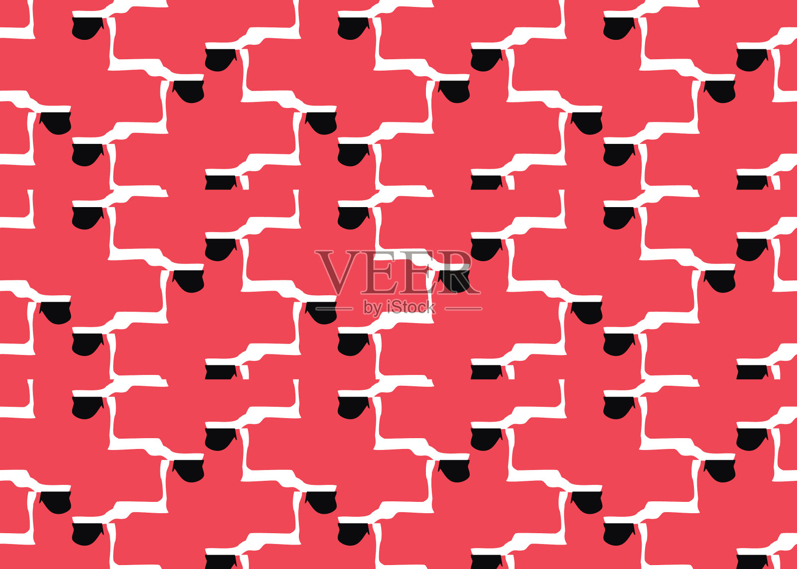 纹理背景无缝图案手绘插画图片素材