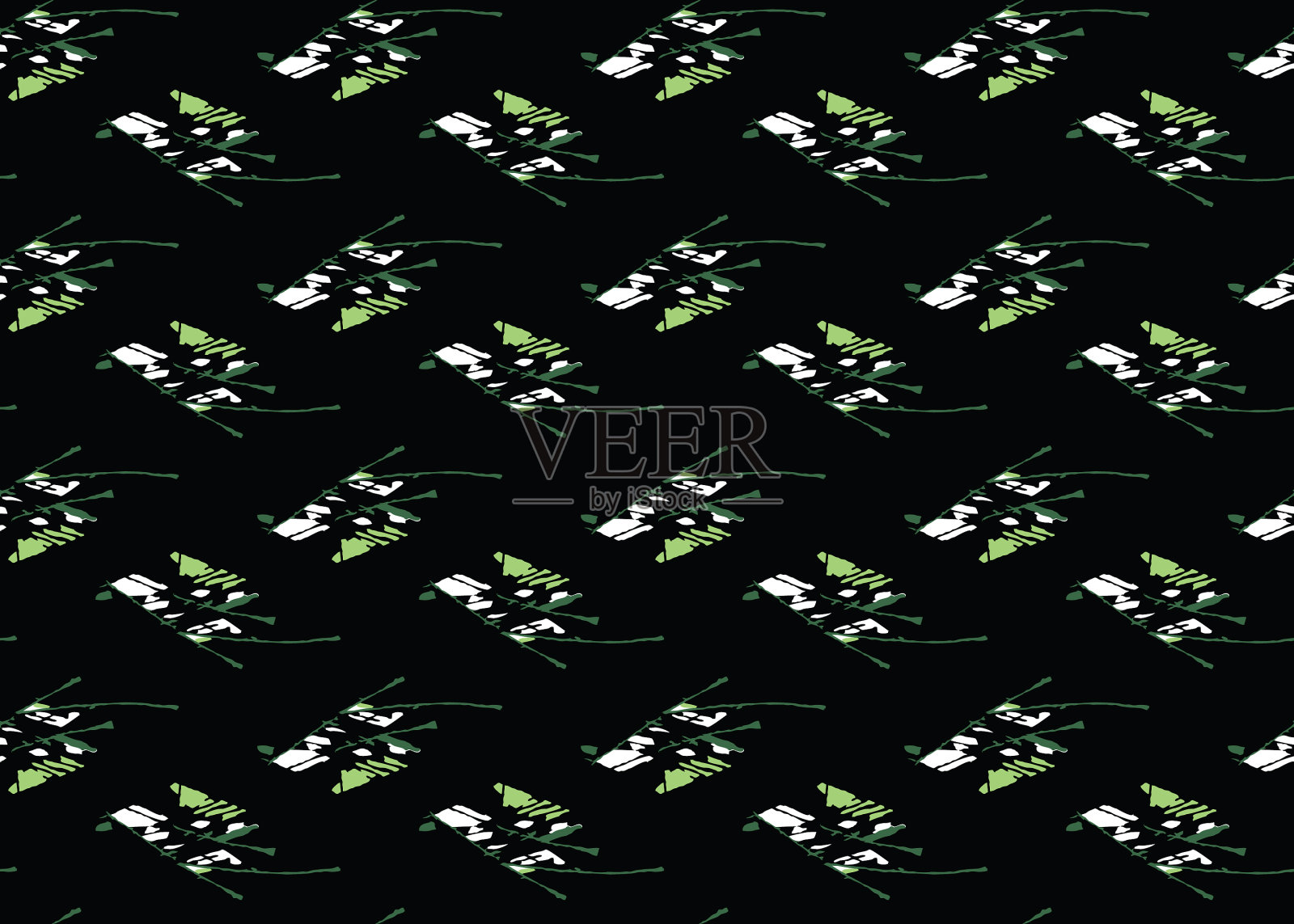 纹理背景无缝图案手绘插画图片素材