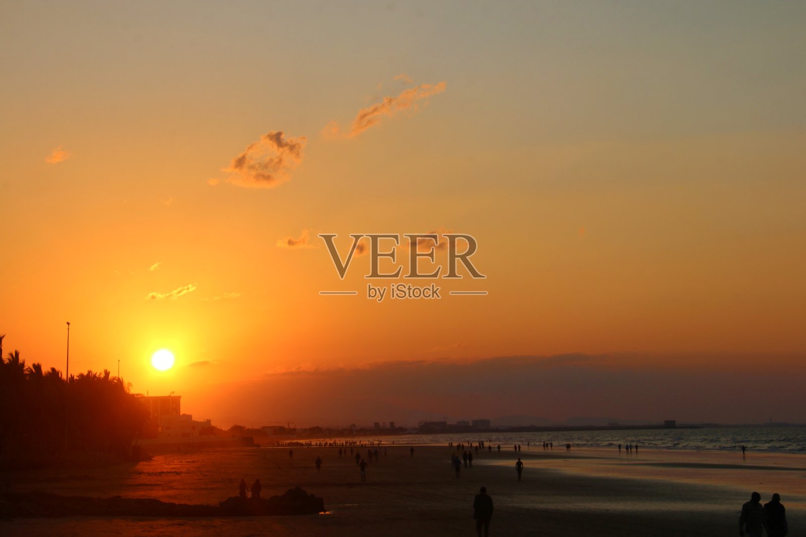 阿曼日落照片摄影图片