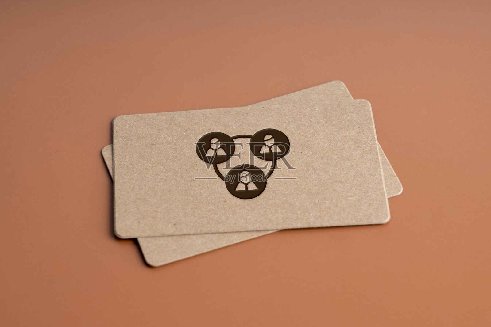 商务和人力资源图标概念的普通名片照片摄影图片