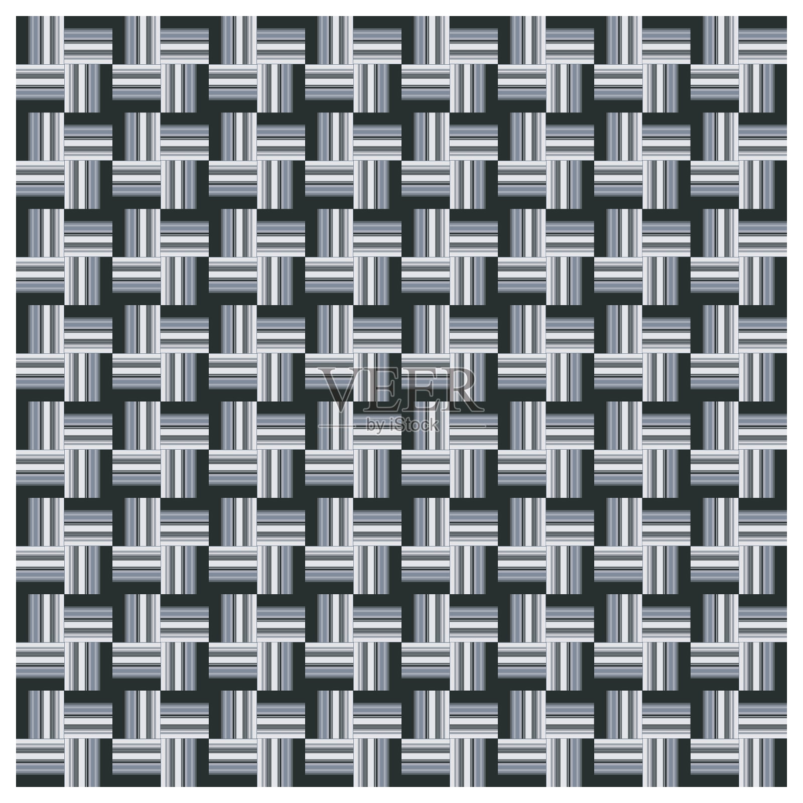 无缝矢量图案,条纹和方格线条无缝图案,几何图案插画图片素材