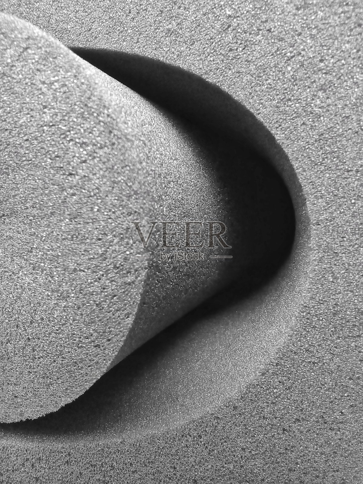 灰色海绵泡沫材料照片摄影图片