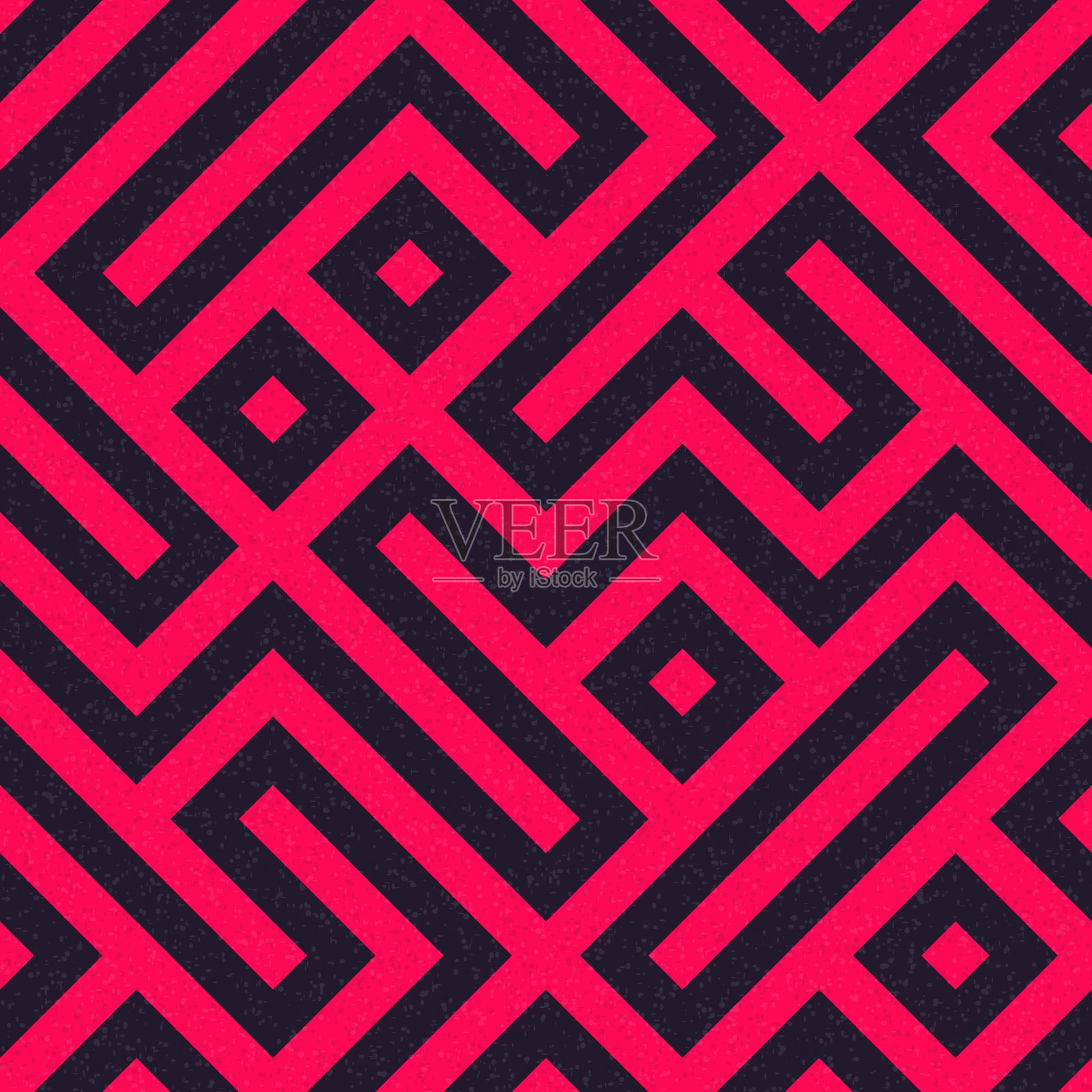 抽象几何图案生成计算艺术插图插画图片素材