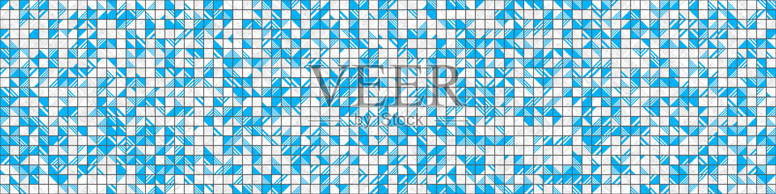 抽象几何图案生成计算艺术插图插画图片素材