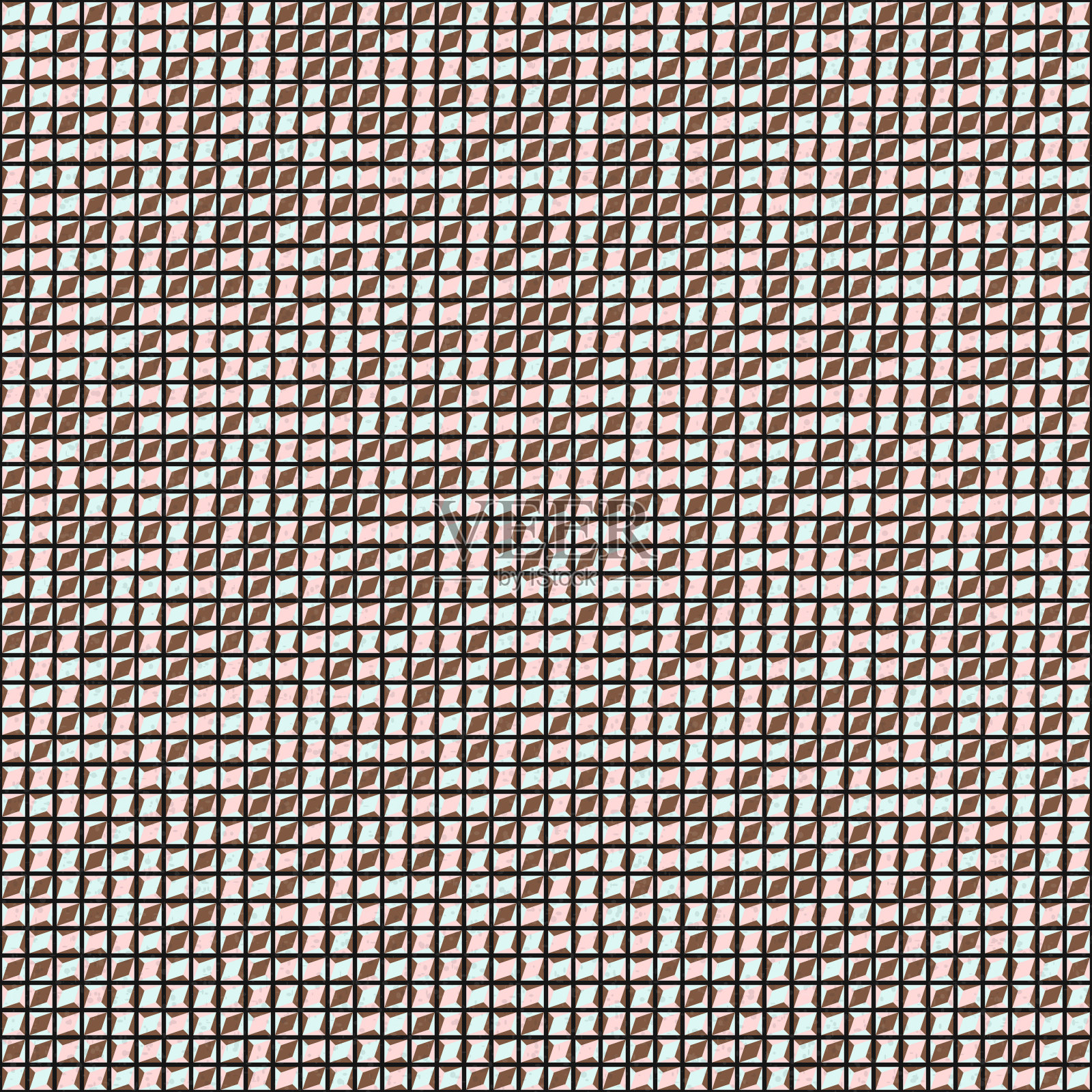 抽象几何图案生成计算艺术插图插画图片素材