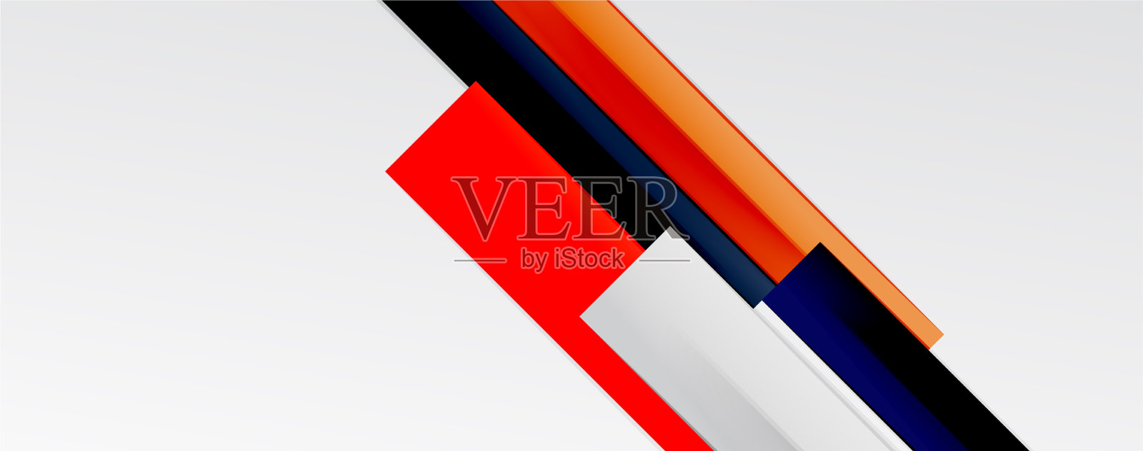 色彩抽象线条时尚几何背景插画图片素材