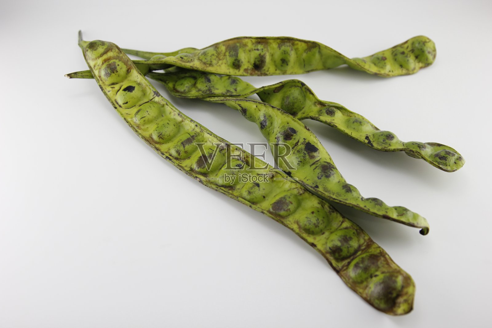 Parkia是泰国南部的一道菜。照片摄影图片