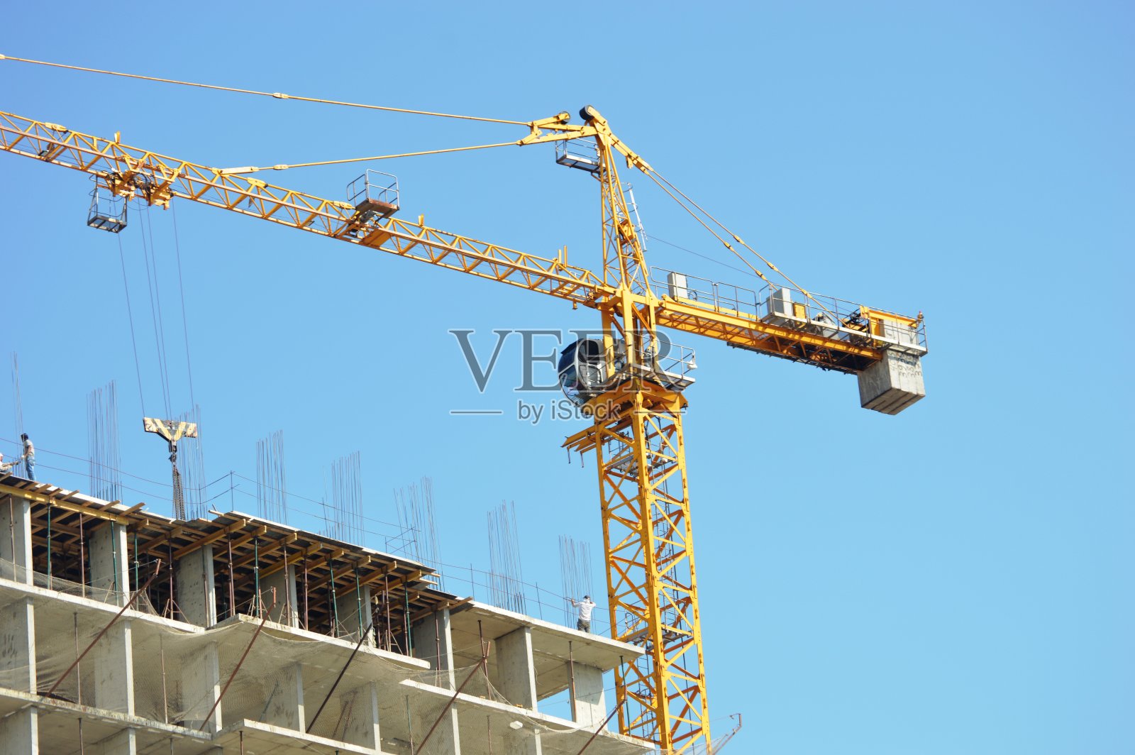 摩天大楼建设中照片摄影图片