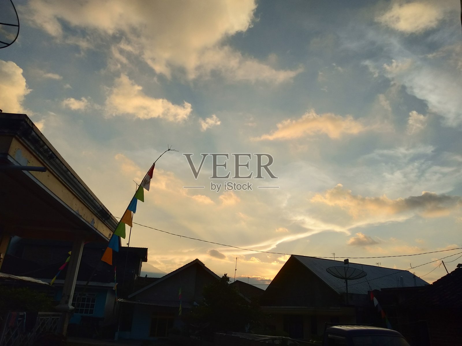 下午天空照片摄影图片