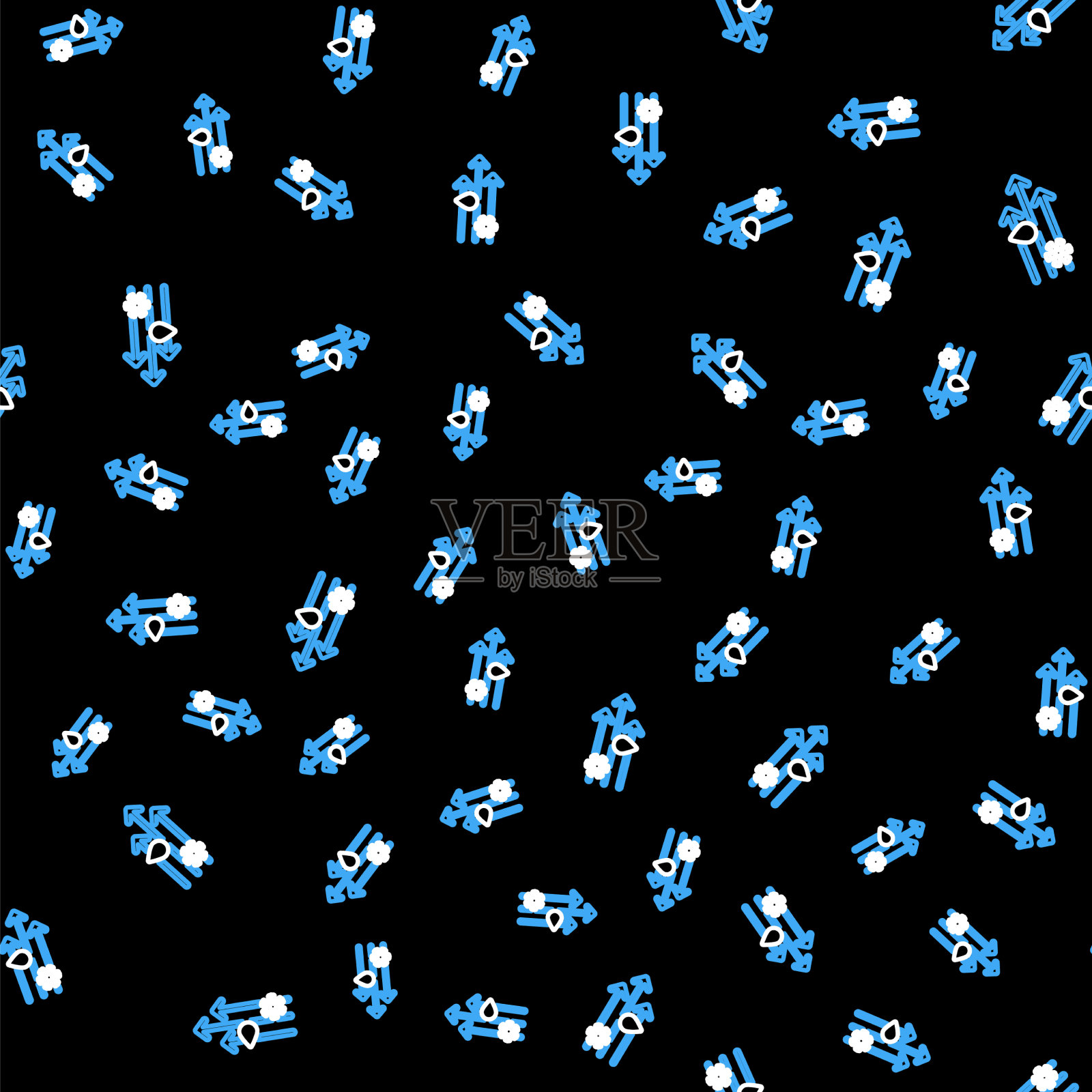 29、线与雨与雪icon隔绝插画图片素材