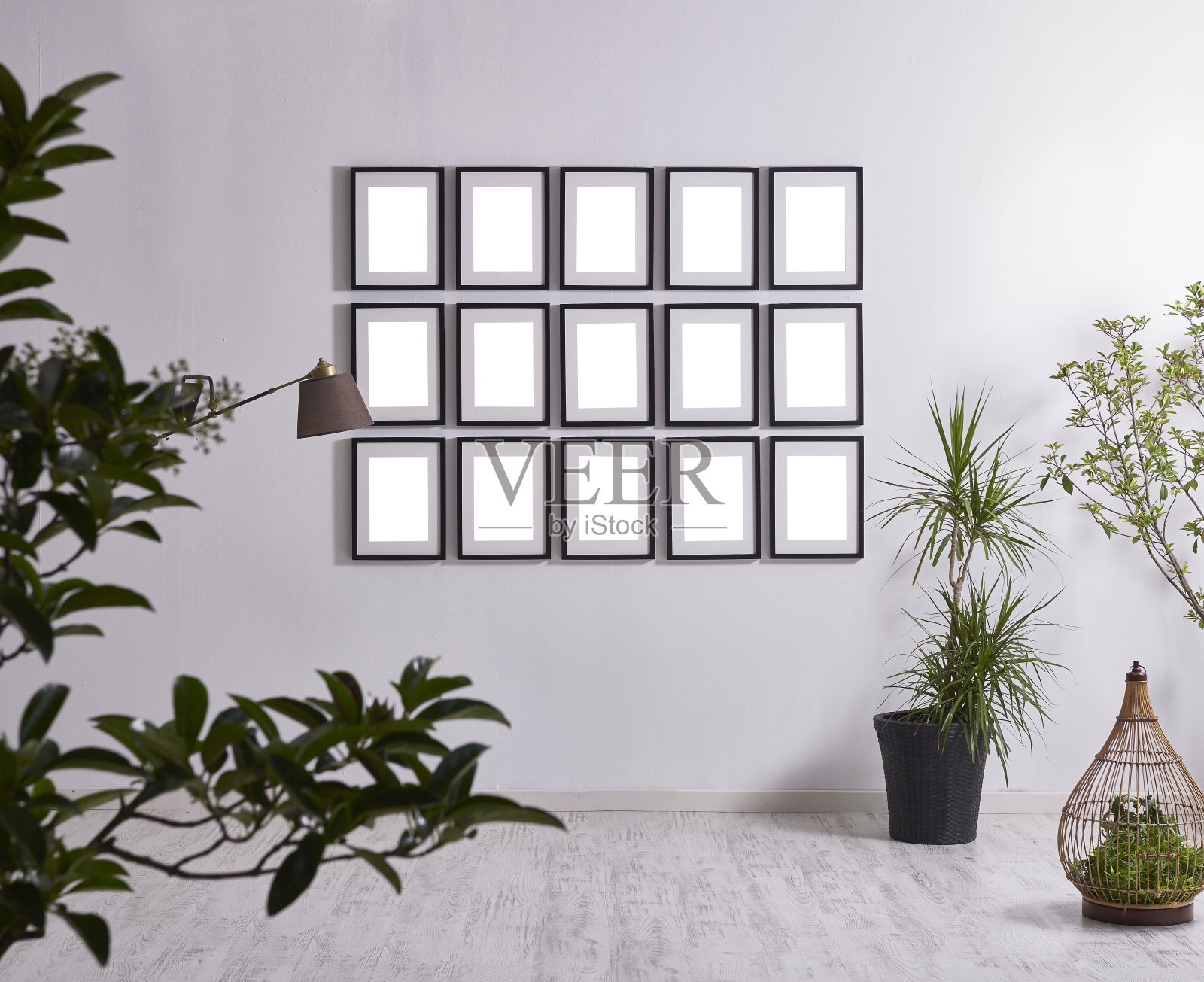 现代家居内墙框架概念照片摄影图片