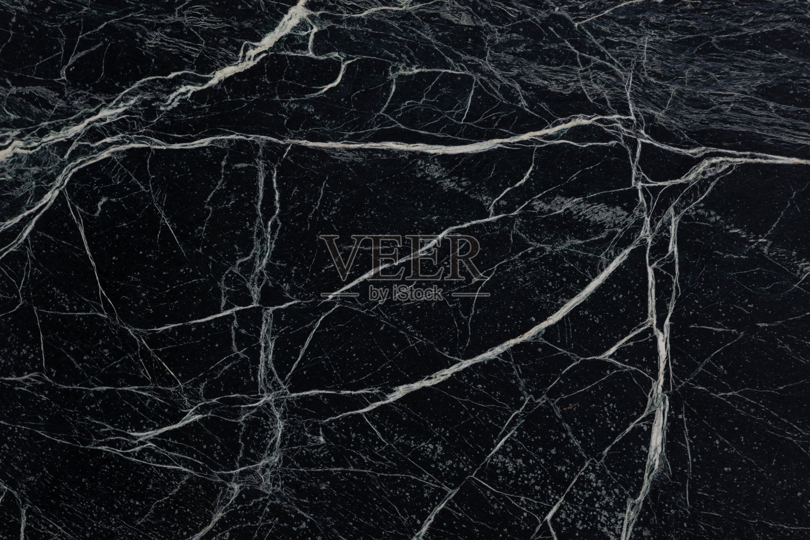 美丽的黑色marquina大理石背景。照片摄影图片