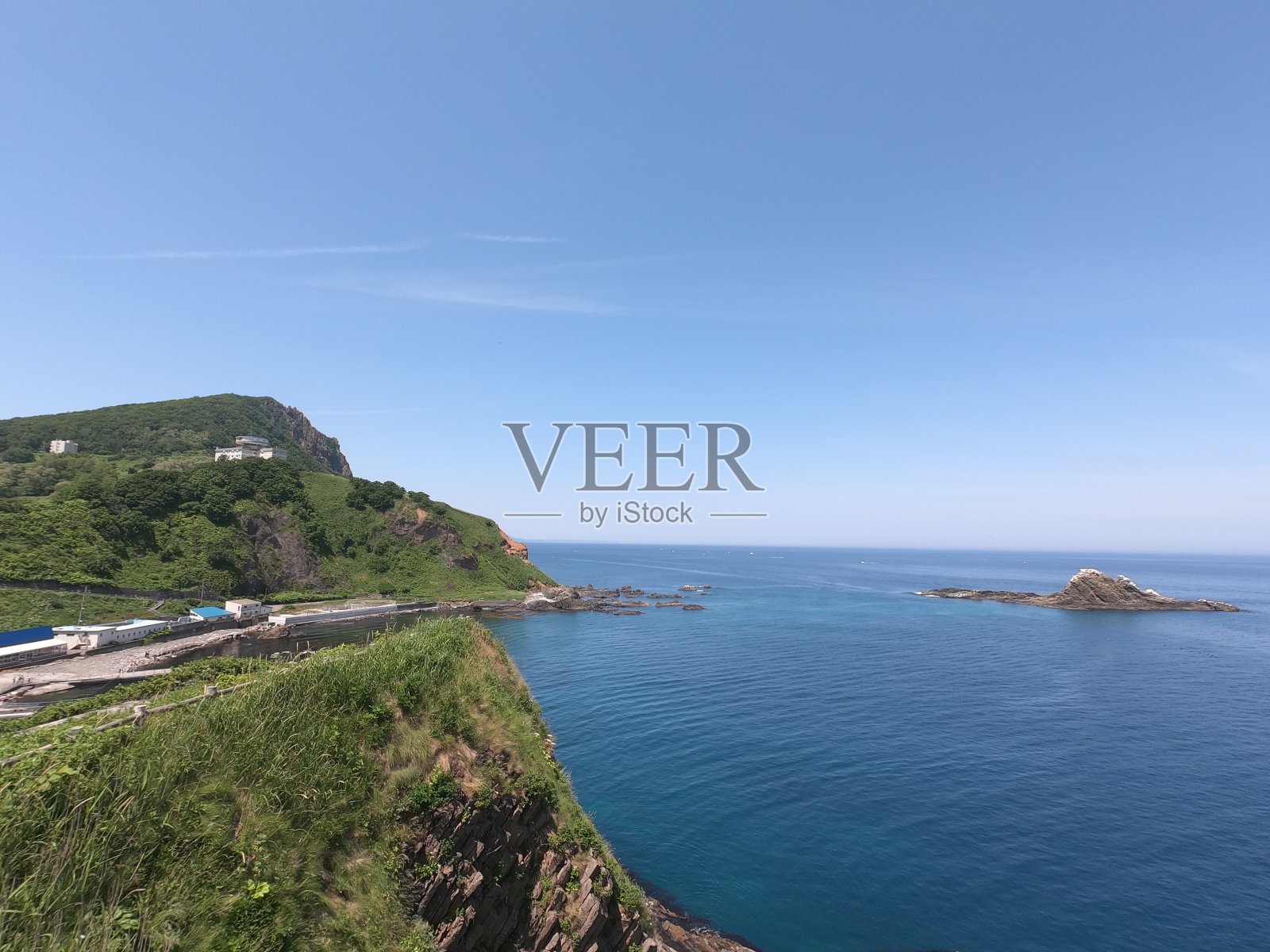 小樽的海岸景色照片摄影图片