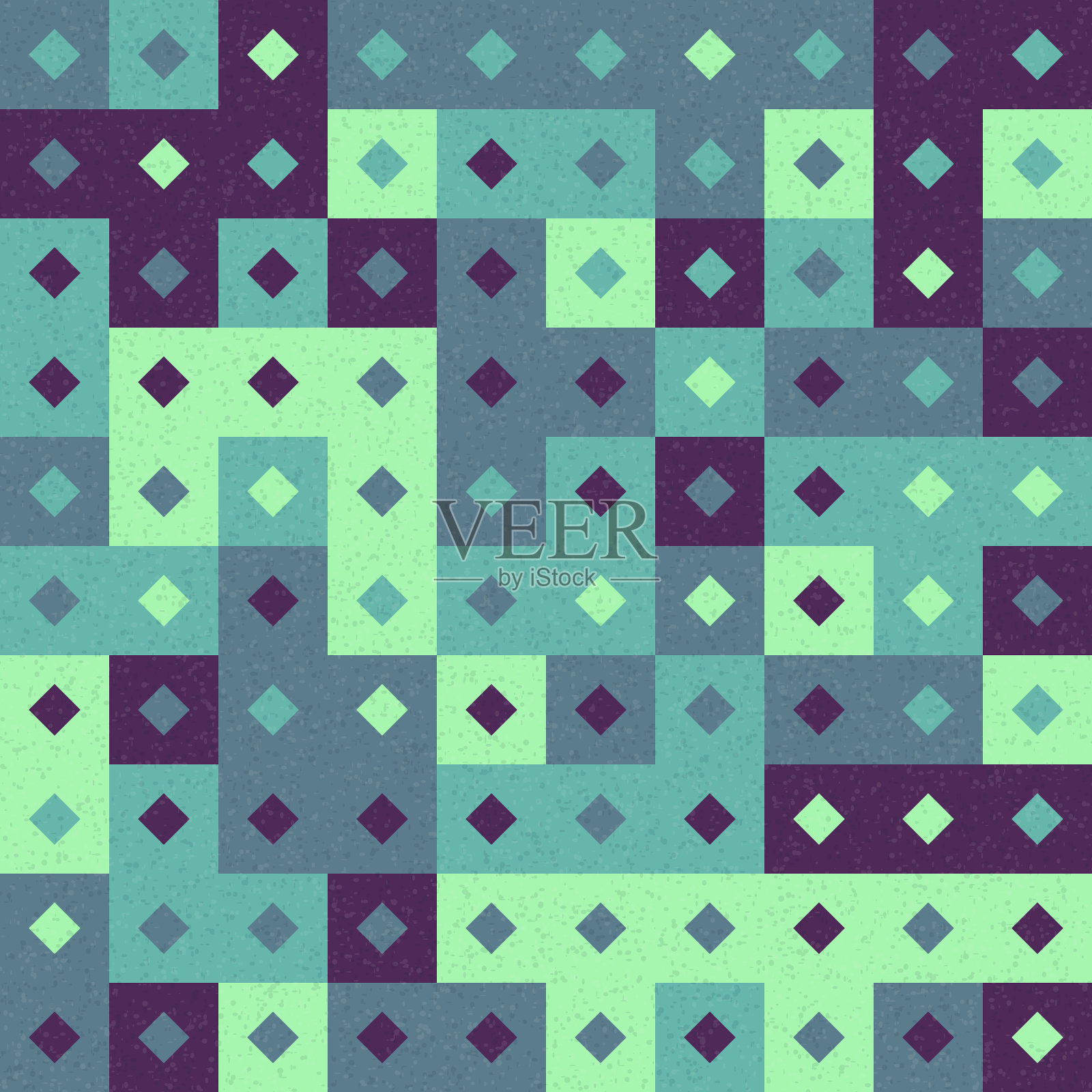 抽象几何图案生成计算艺术插图插画图片素材